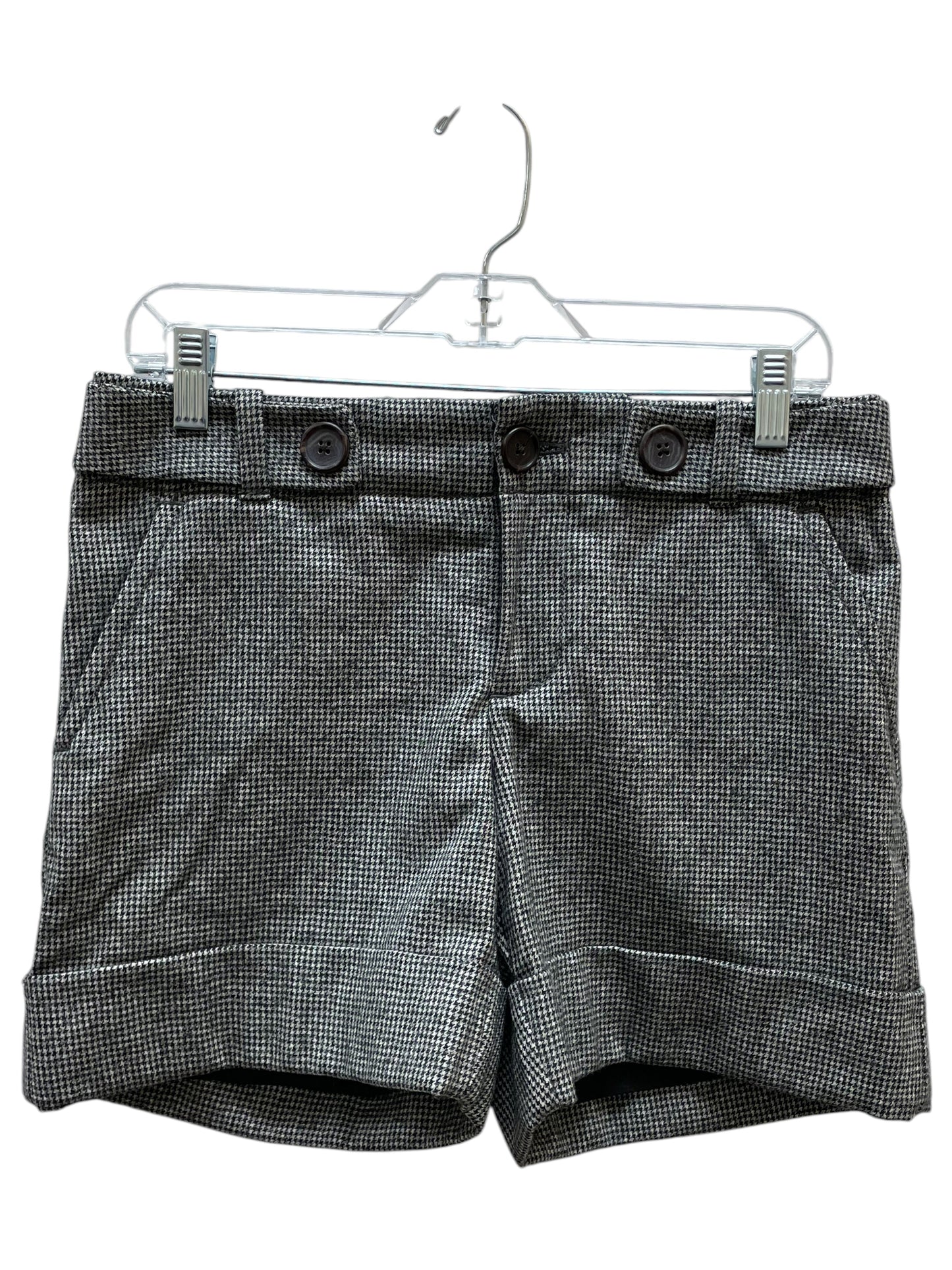 Shorts By Banana Republic In Black & Grey, Size:6