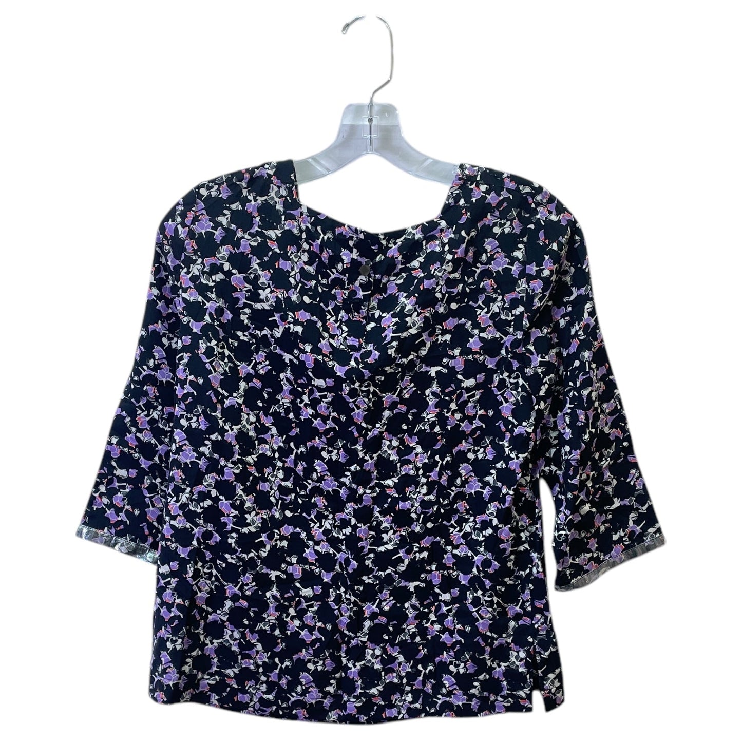 Top Ls Designer By Marc By Marc Jacobs In Black & Purple, Size:Xs