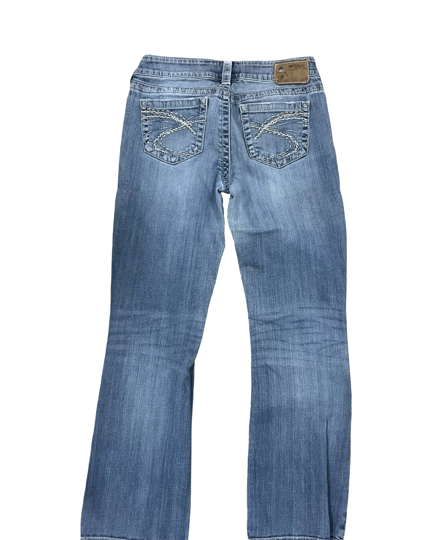 Jeans Boot Cut By Silver In Blue, Size:8