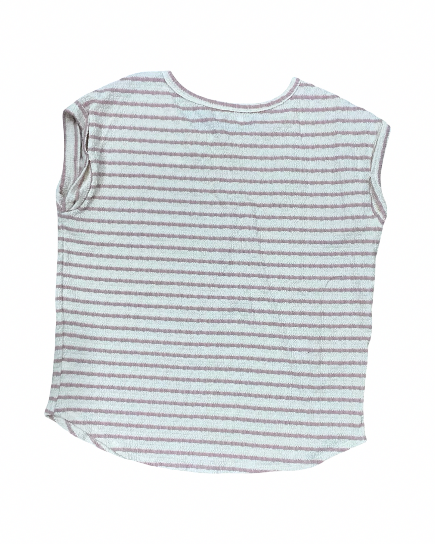 Top Ss By Maurices In Cream & Pink, Size:S