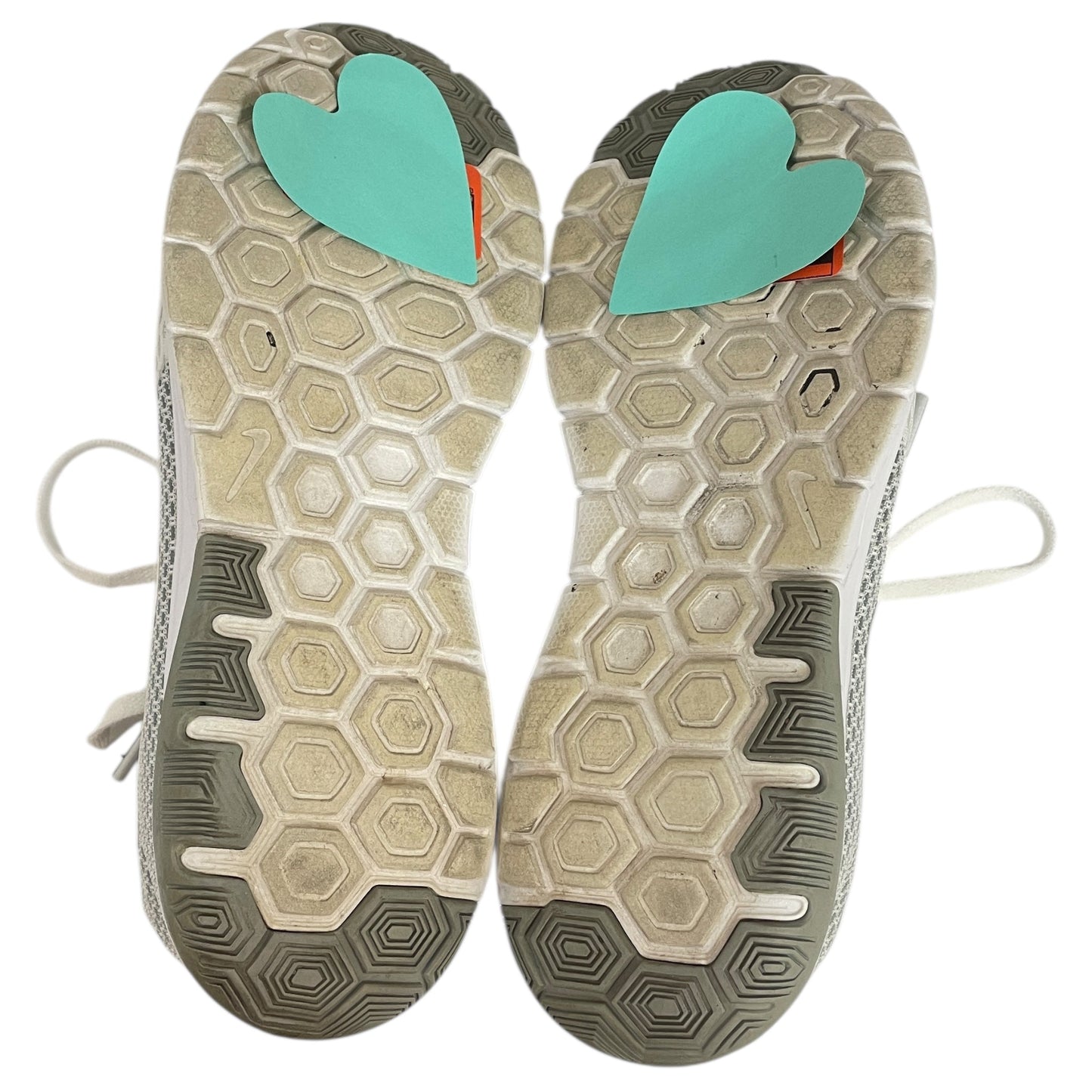 Shoes Sneakers By Nike In Grey & White, Size:9