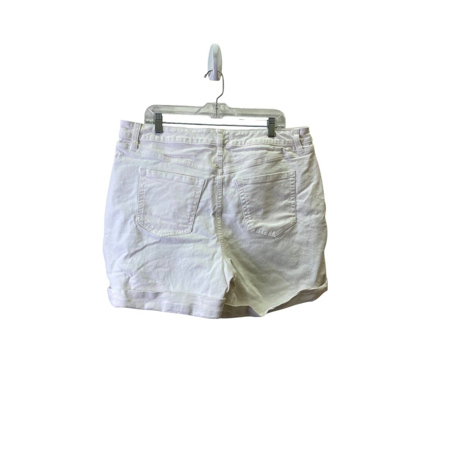 Shorts By Lane Bryant In White, Size:16