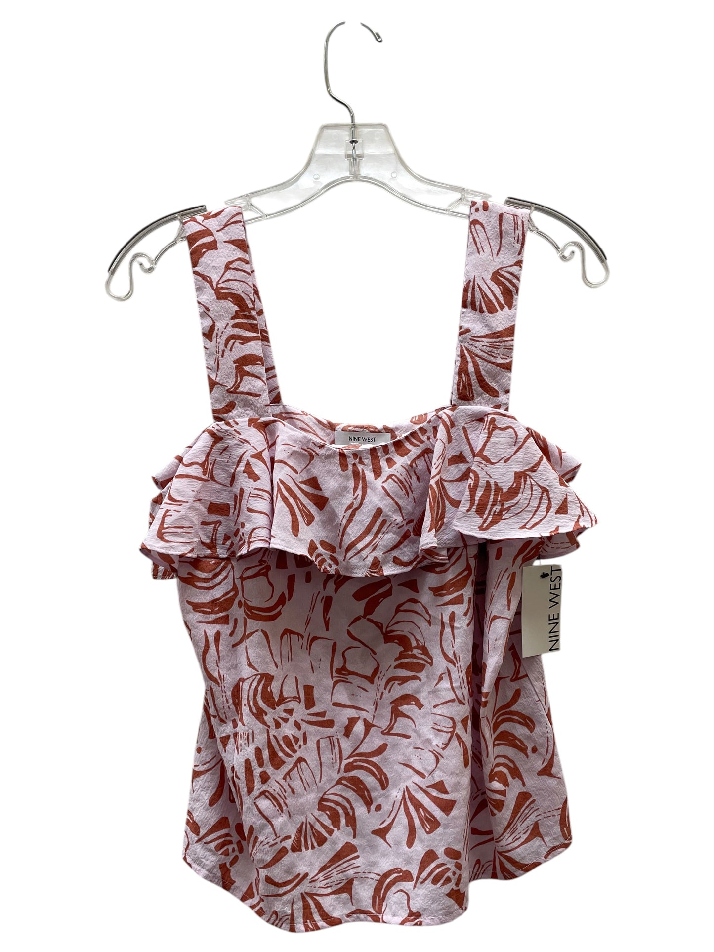 Top Sleeveless By Nine West In Pink, Size:S