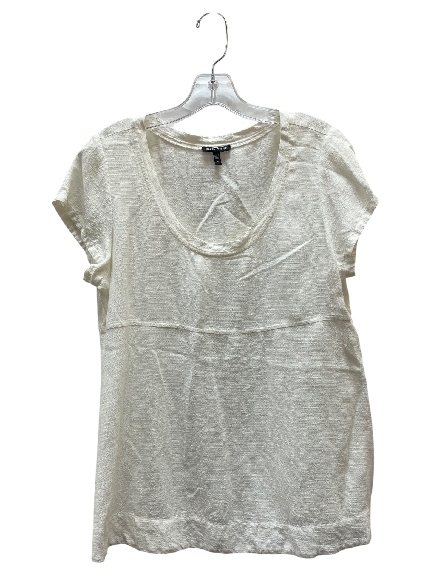 Top Ss By Eileen Fisher In Cream, Size:M