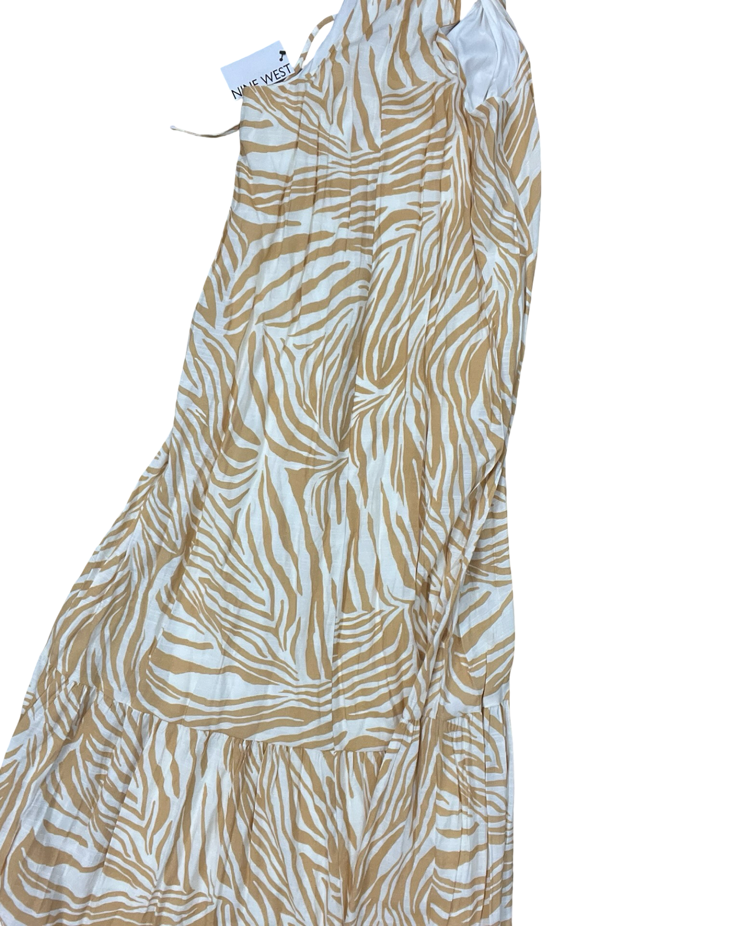 Dress Casual Maxi By Nine West In Beige, Size:S