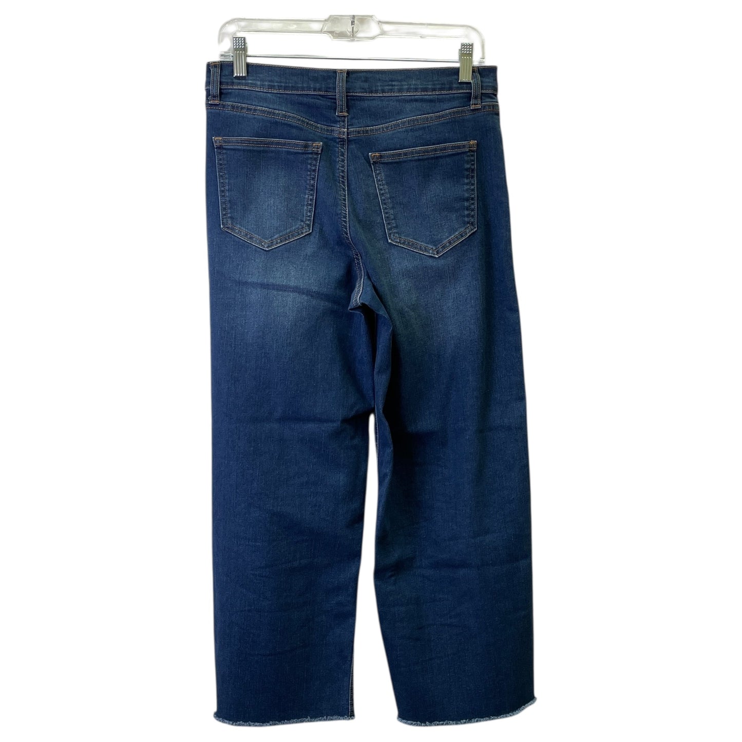 Jeans Wide Leg By Code Blue In Blue Denim, Size:6