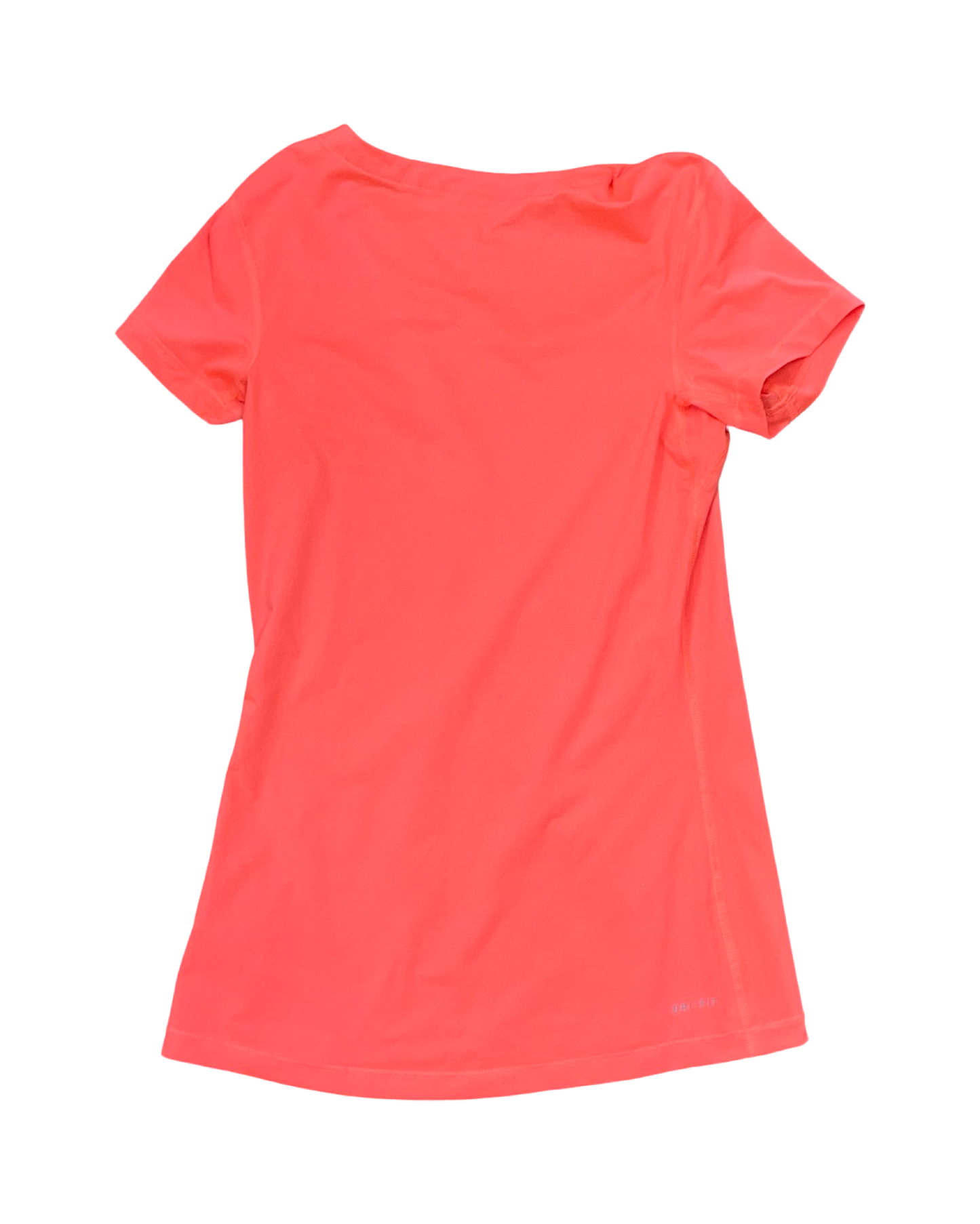 Athletic Top Ss By Nike In Coral, Size:S