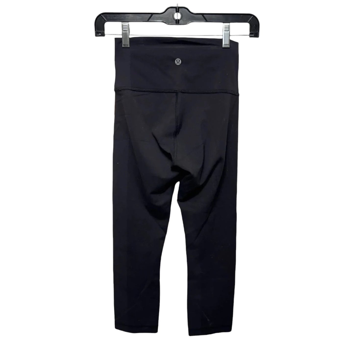 Athletic Capris By Lululemon In Black, Size: 4