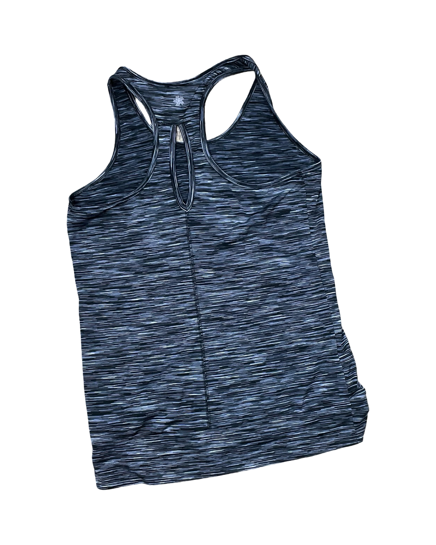 Top Sleeveless By Tek Gear In Black & White, Size:S