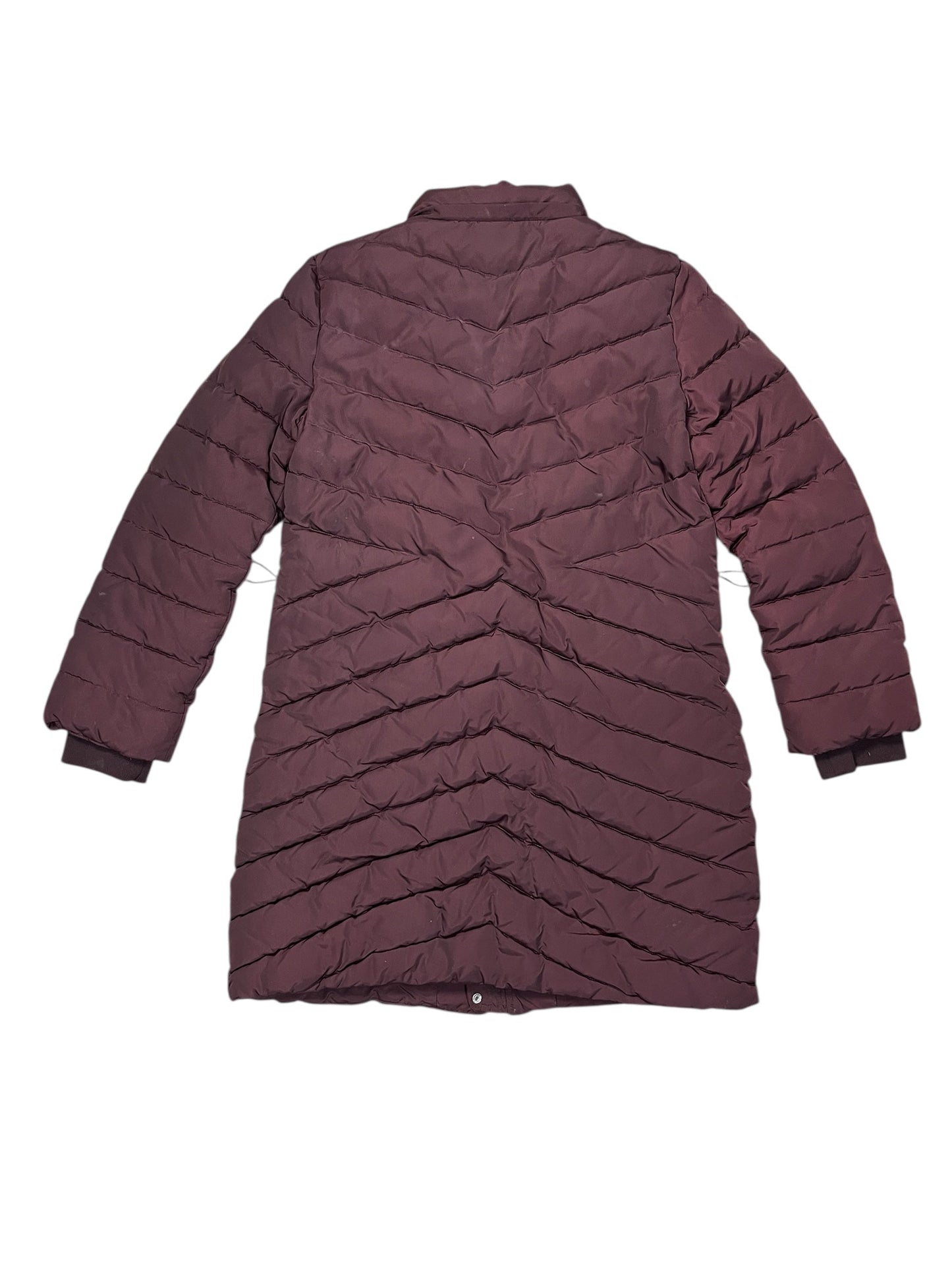 Coat Puffer & Quilted By Express In Purple, Size:M