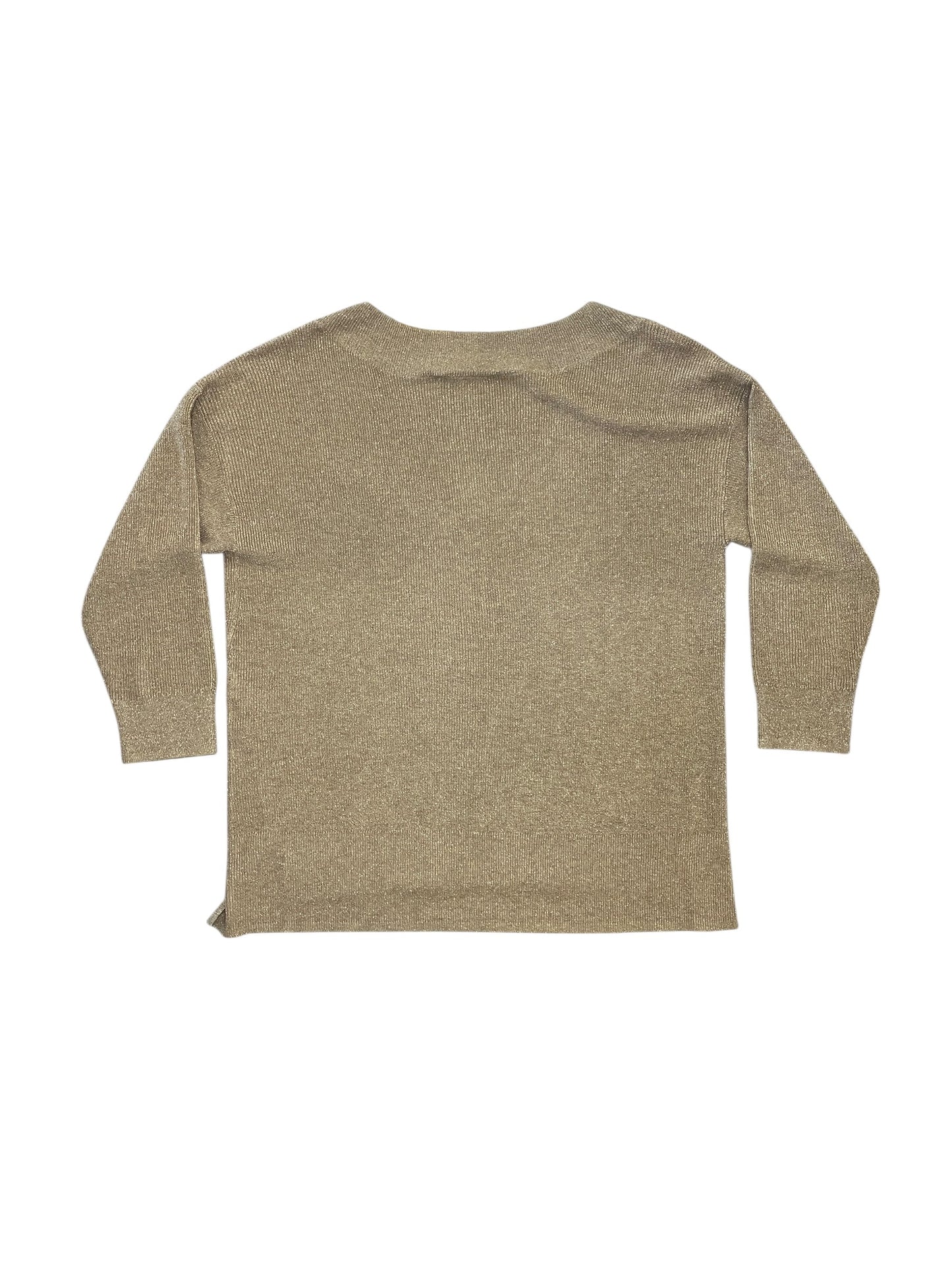Sweater By White House Black Market In Gold, Size:M
