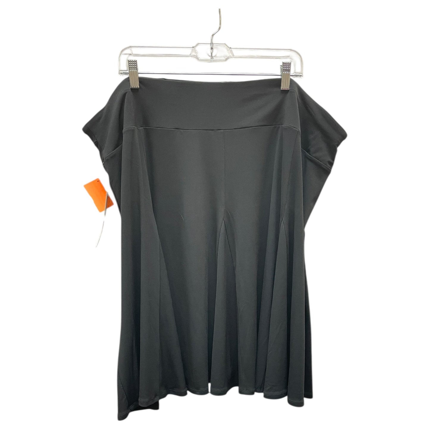 Skirt Midi By Apt 9 In Black, Size:3X