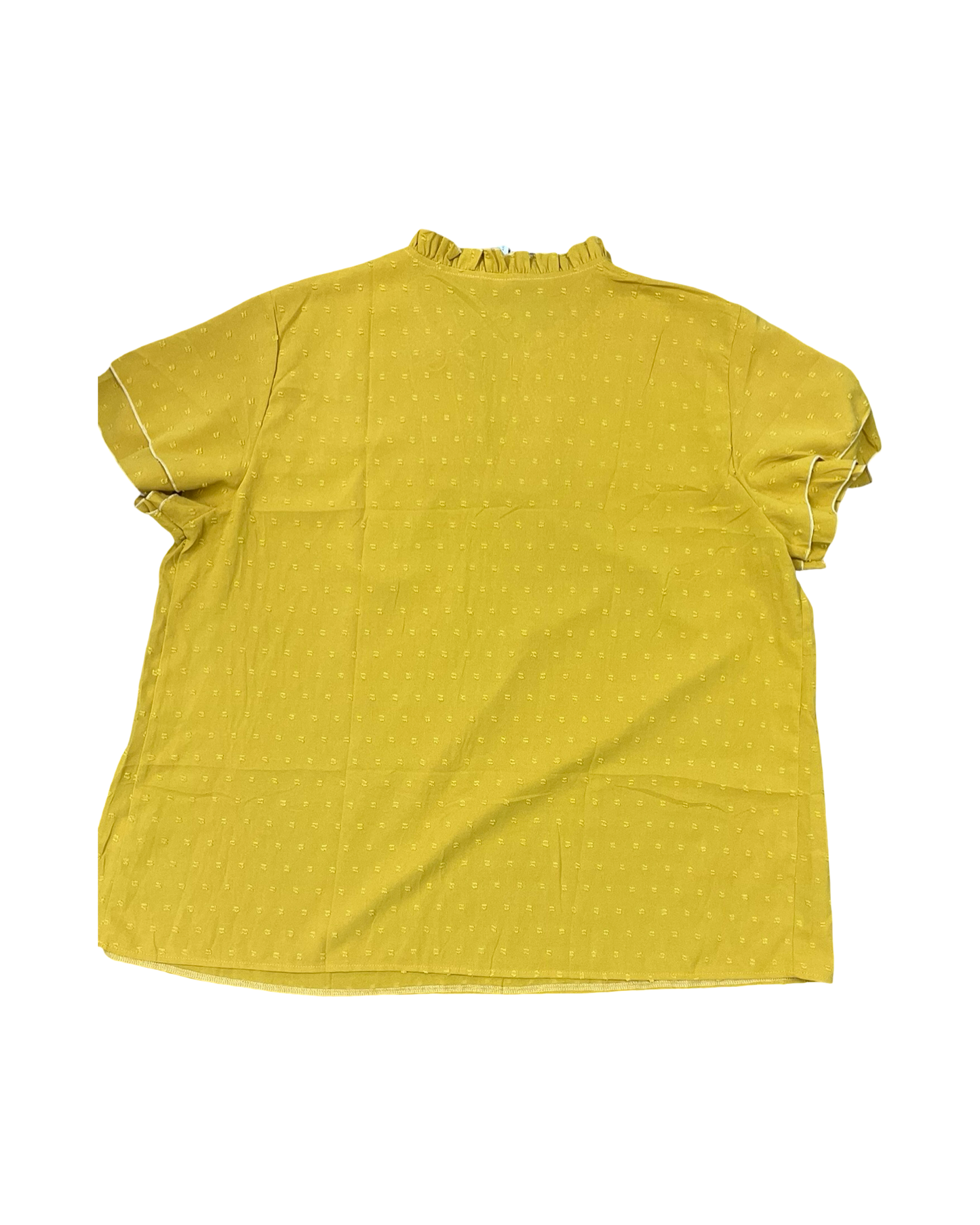 Top Ss By Clothes Mentor In Gold, Size:4X