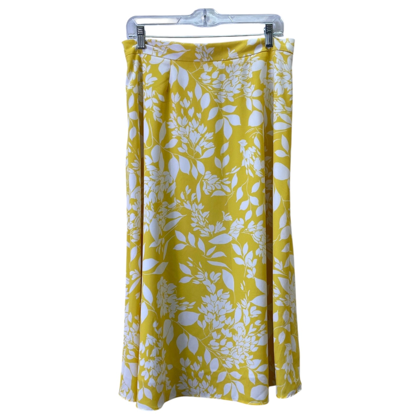 Skirt Maxi By Ann Taylor In Yellow, Size:10