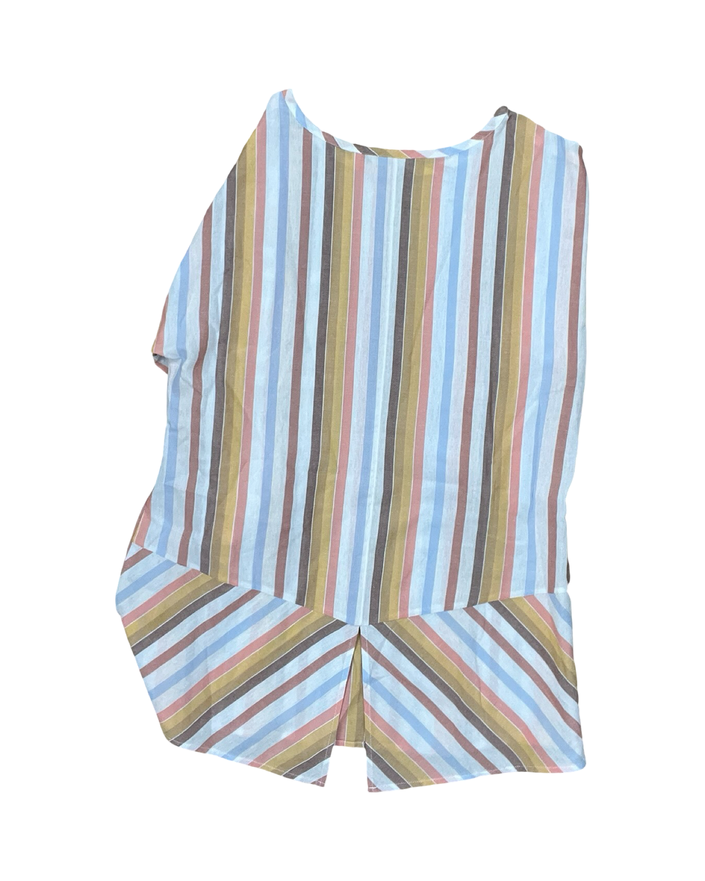 Top Ss By Soft Surroundings In Cream & Orange, Size:Xs