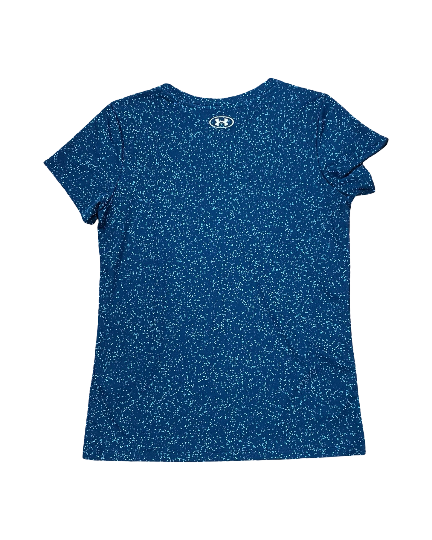 Athletic Top Ss By Under Armour In Blue, Size:M