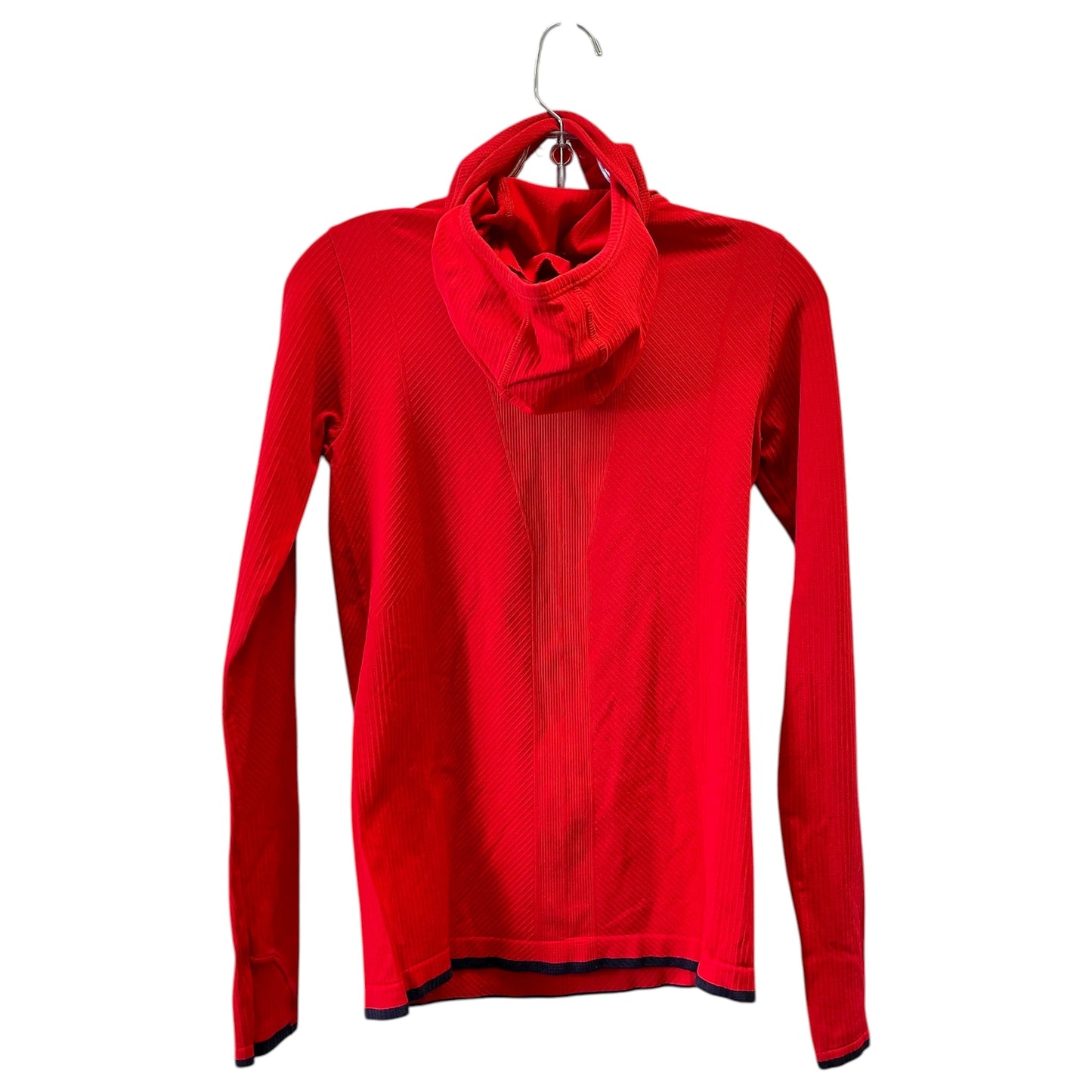Athletic Top Ls Hoodie By Athleta In Red, Size:S