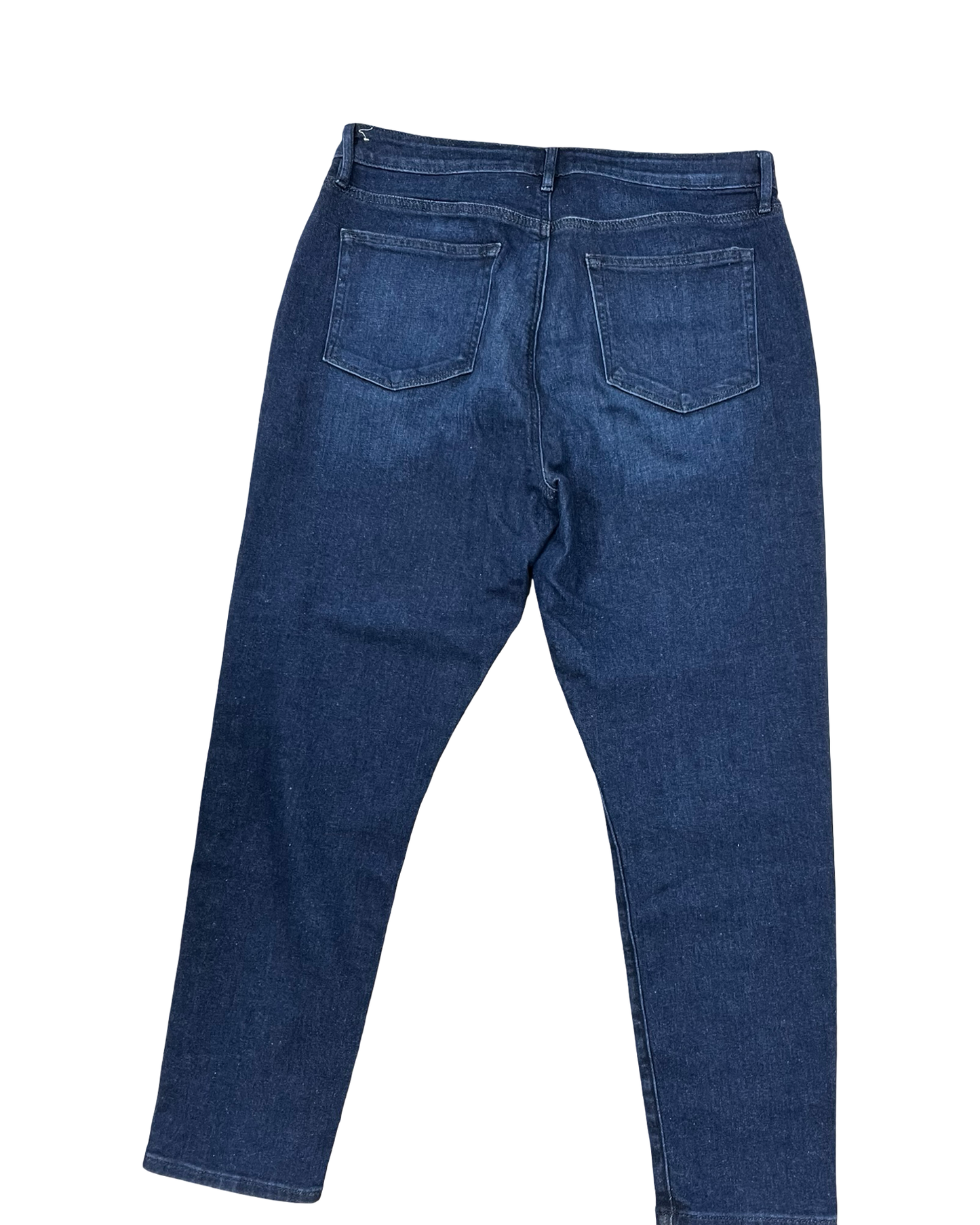 Jeans Straight By Loft In Blue Denim, Size:14