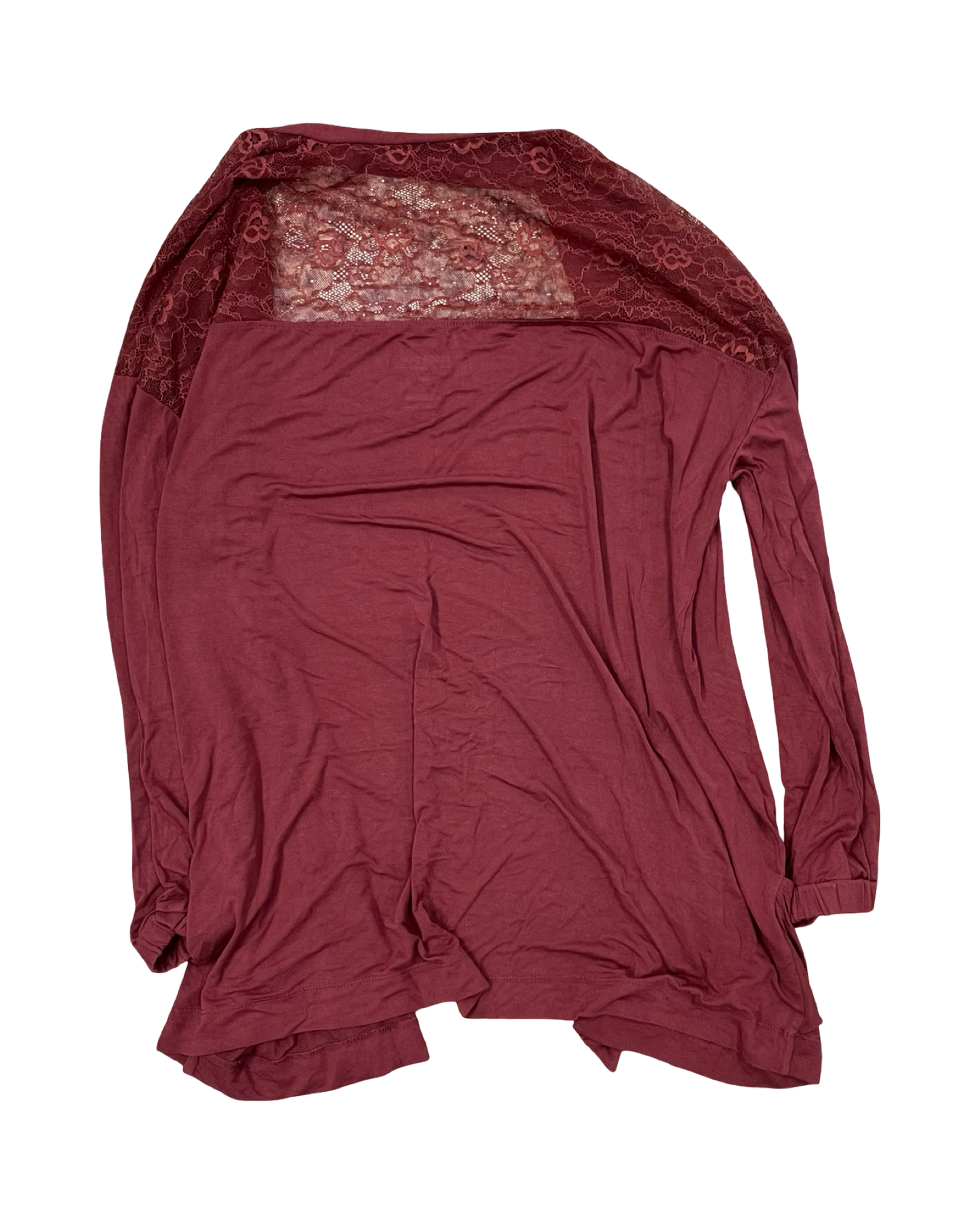 Cardigan By Torrid In Maroon, Size:2X