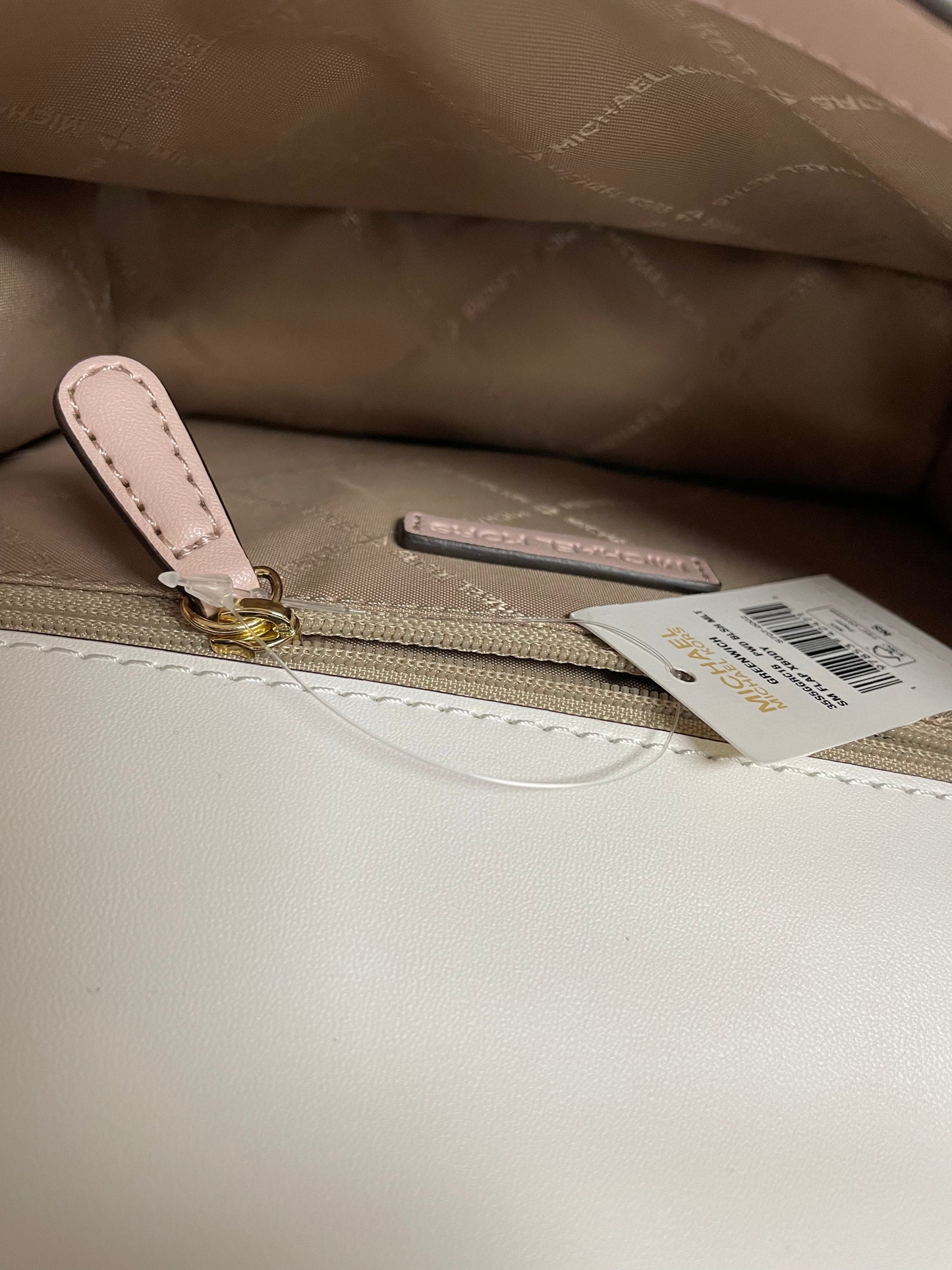 Crossbody Designer By Michael Kors In Pink, Size:Medium