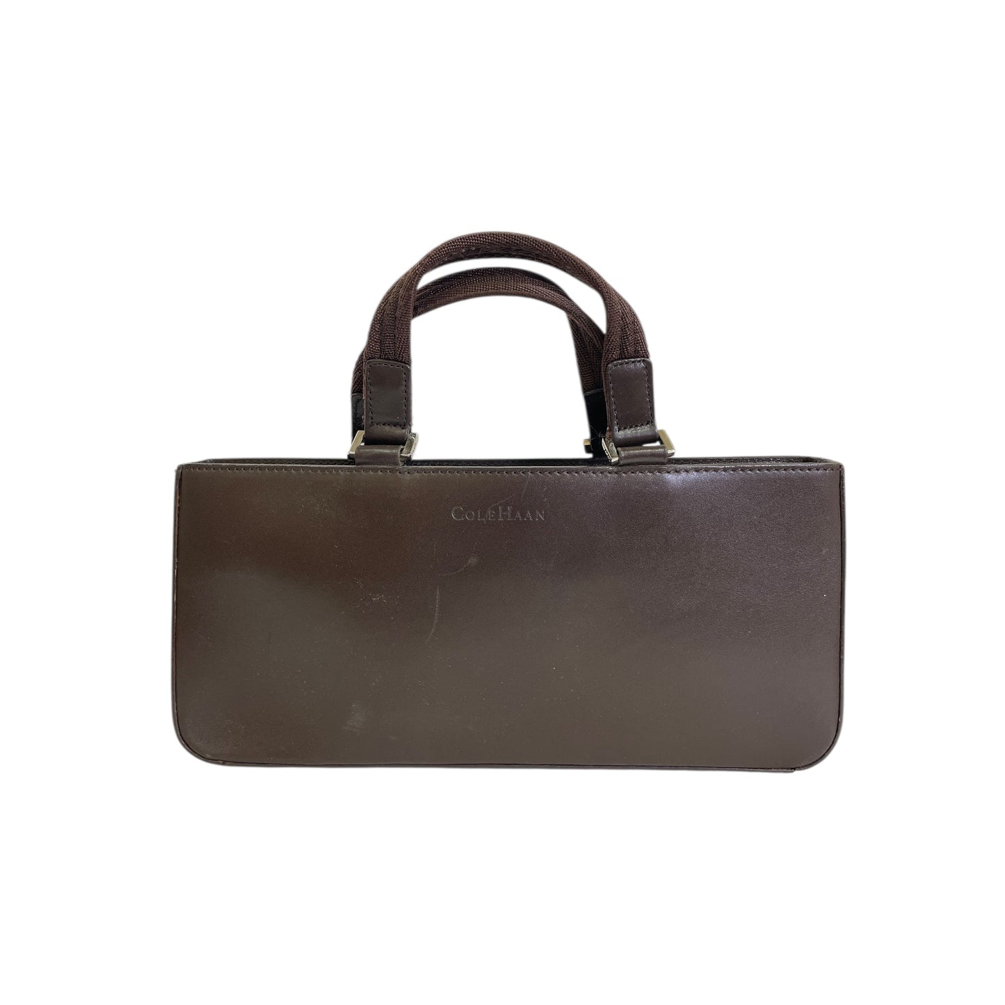 Handbag Leather By Cole-Haan In Brown, Size:Small