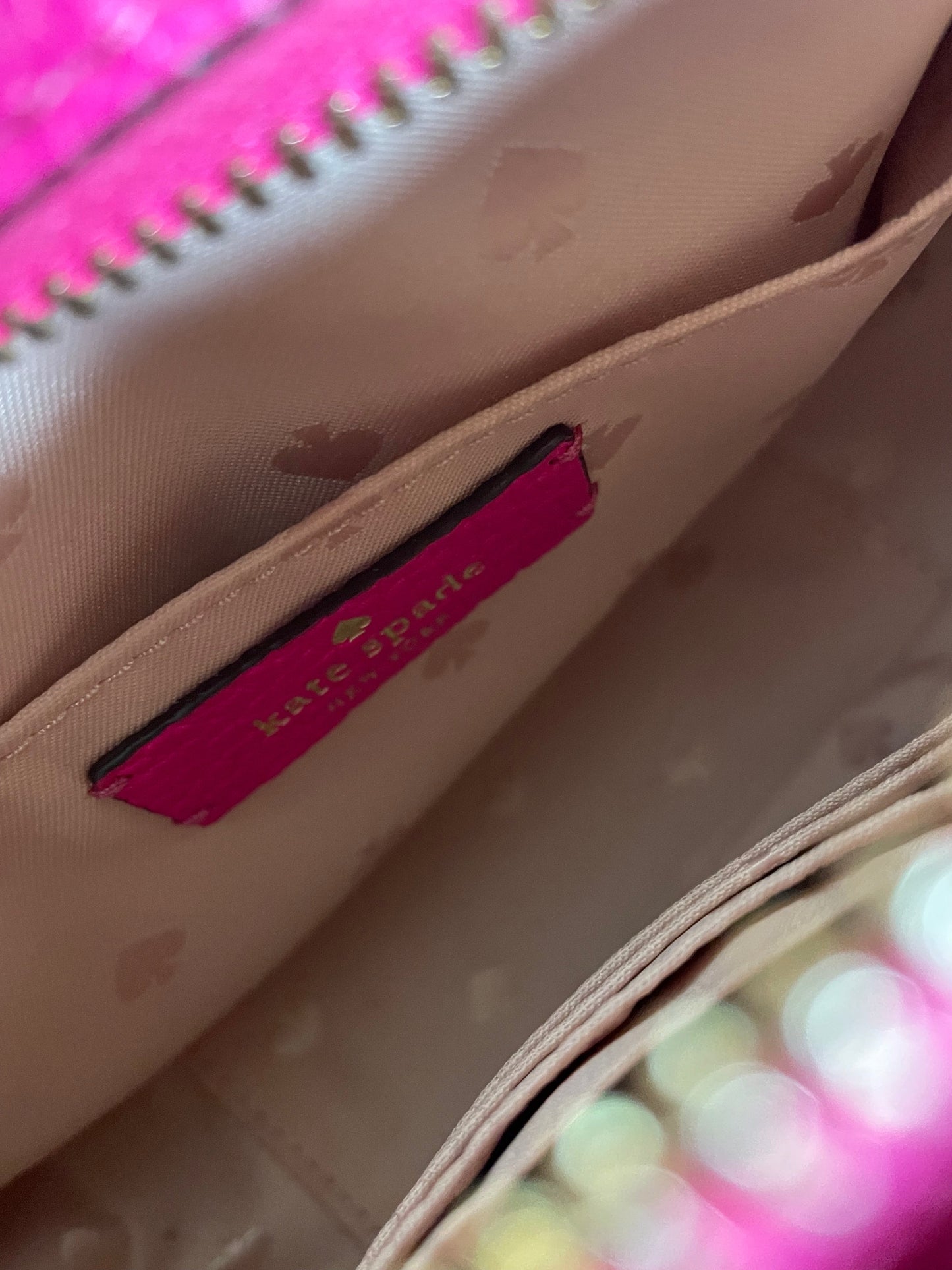 Crossbody Designer By Kate Spade In Pink, Size:Small