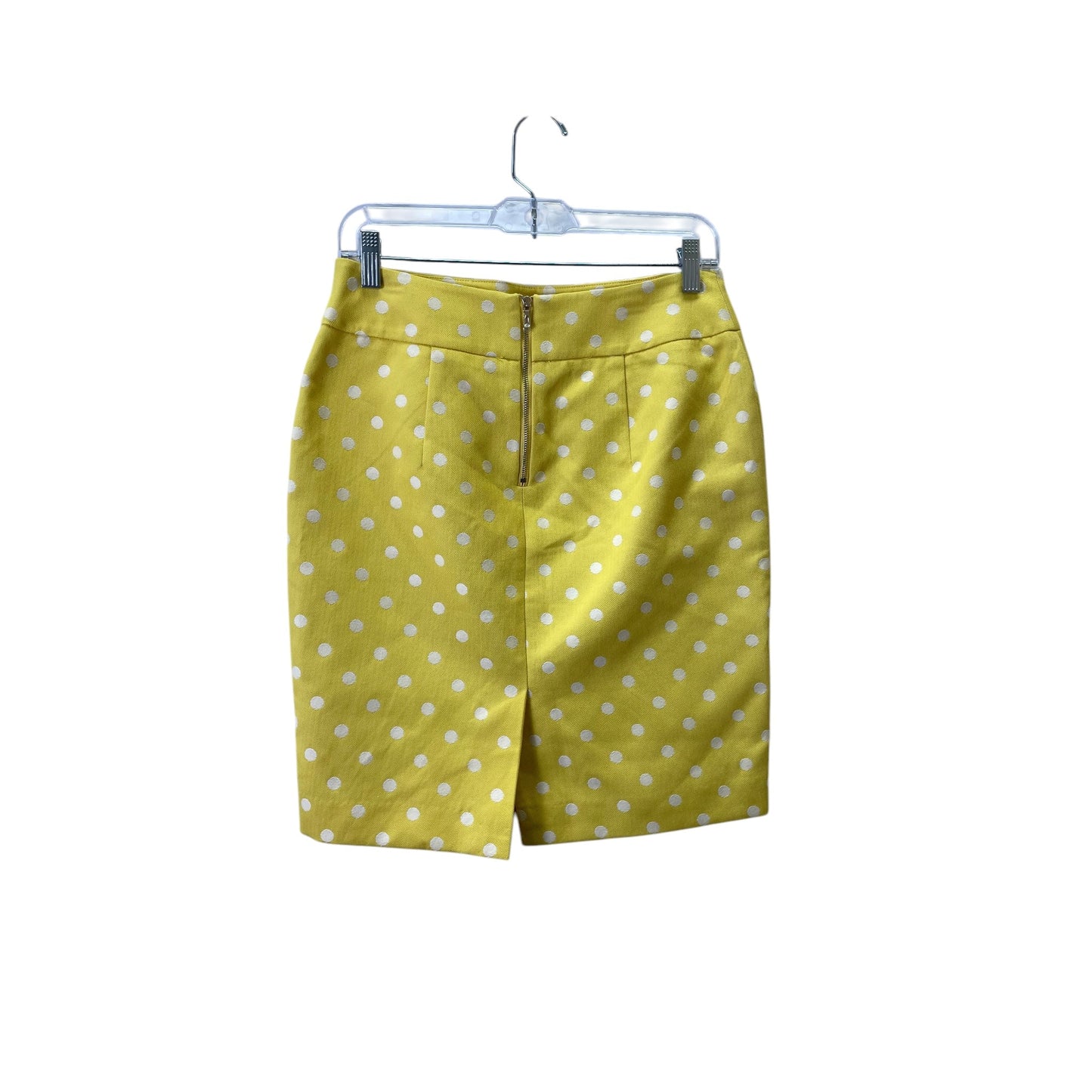 Skirt Mini & Short By Ann Taylor In Yellow, Size:6P