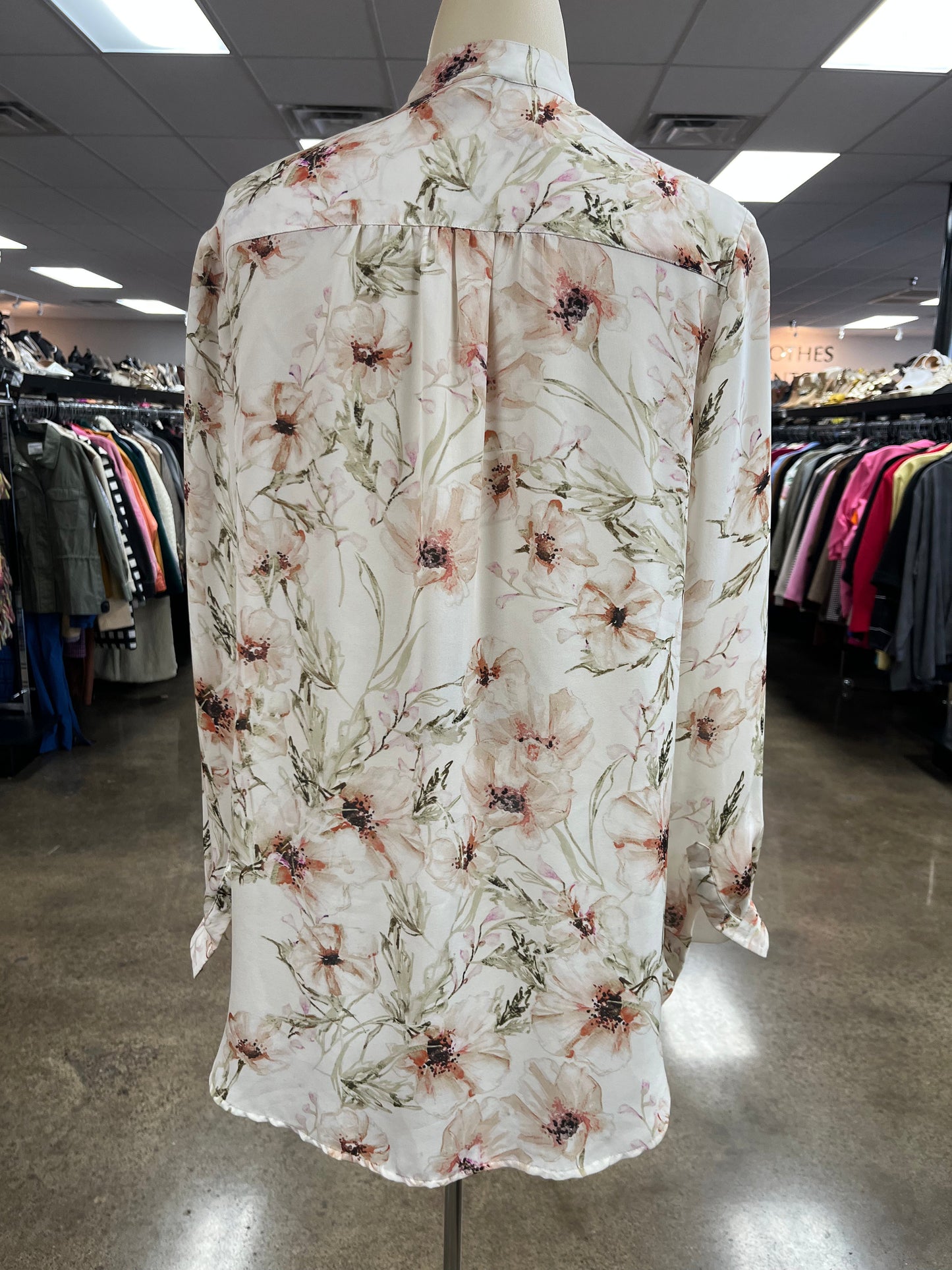 Top Ls By Haute Hippie In Floral Print, Size:S