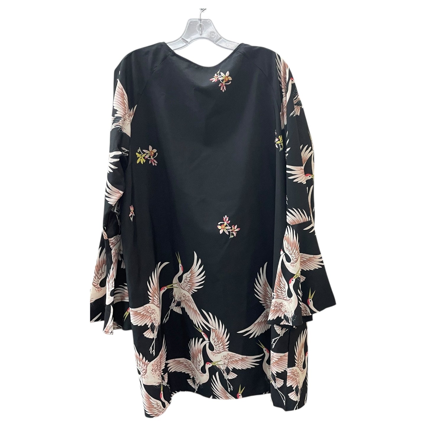 Dress Casual Short By Shein In Black & Cream, Size:2X