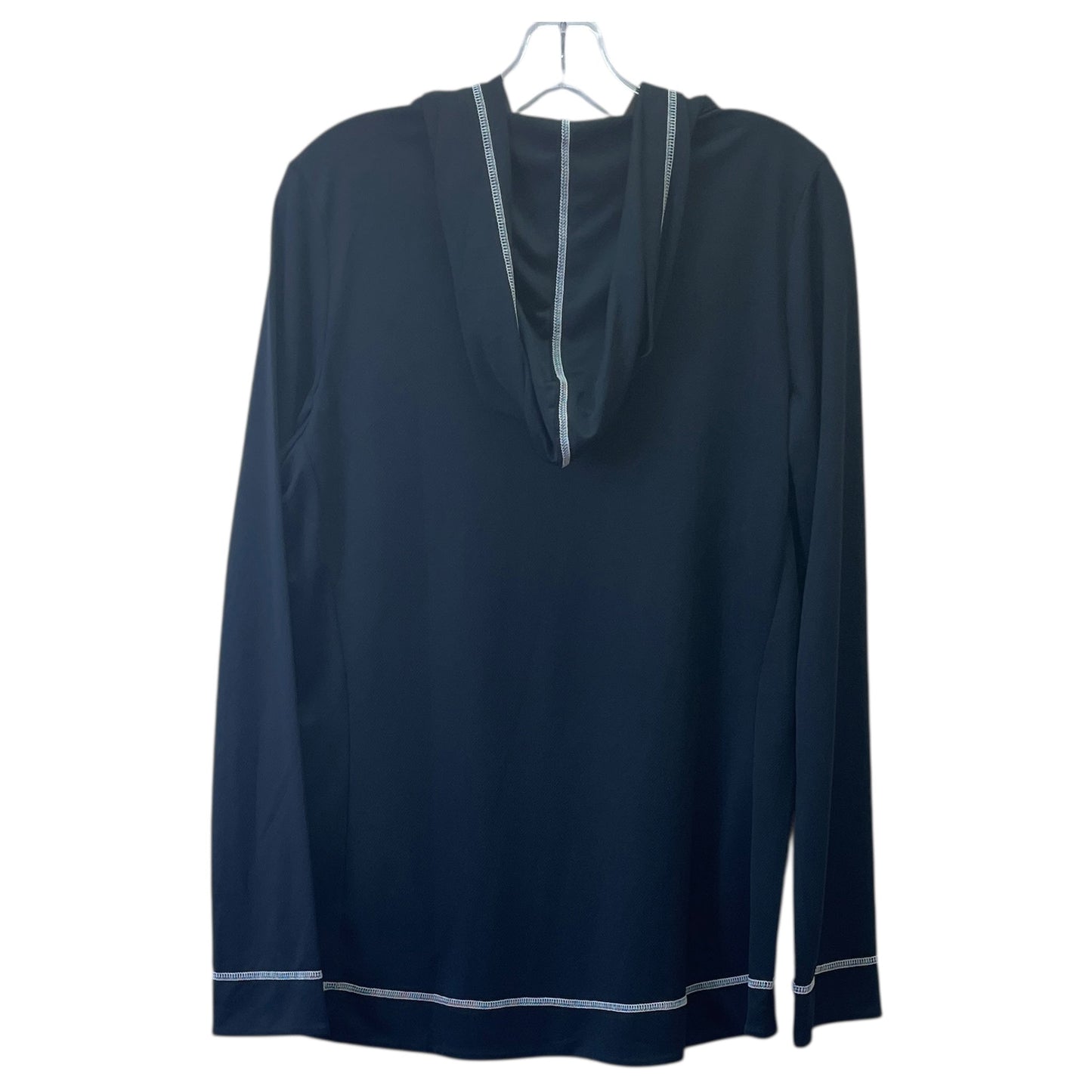 Athletic Sweatshirt Hoodie By Alo In Black, Size:Xl