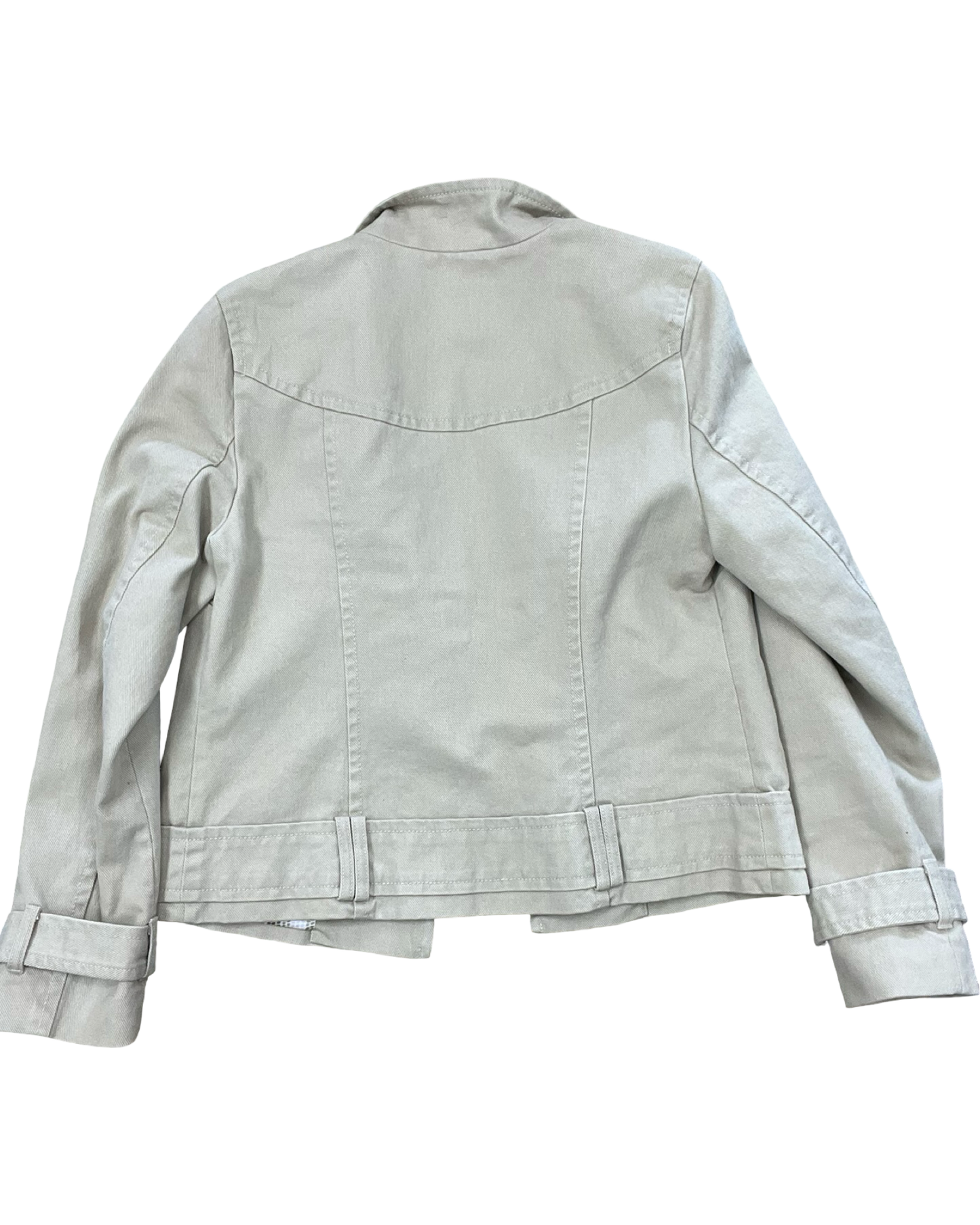 Jacket Denim By Old Navy In Tan Denim, Size:M