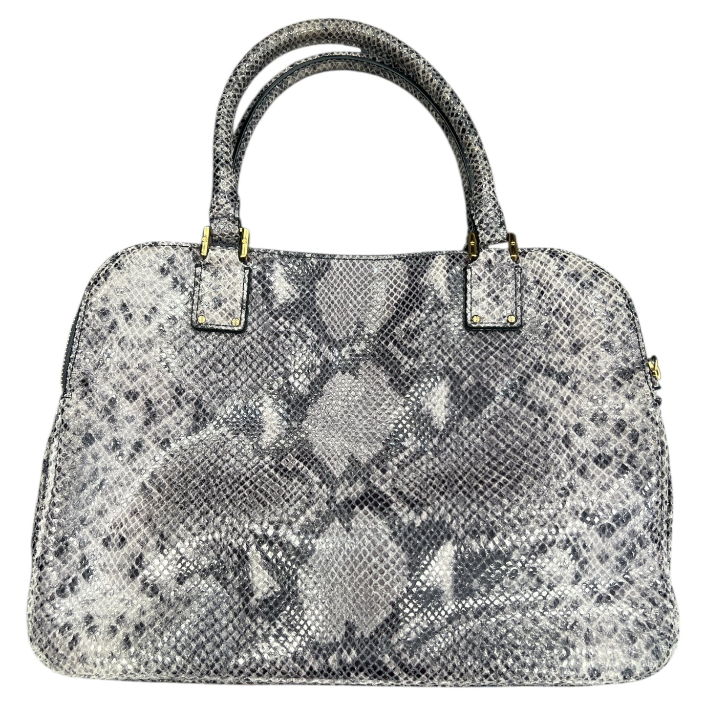 Handbag Designer By Tory Burch In Snakeskin Print, Size:Large