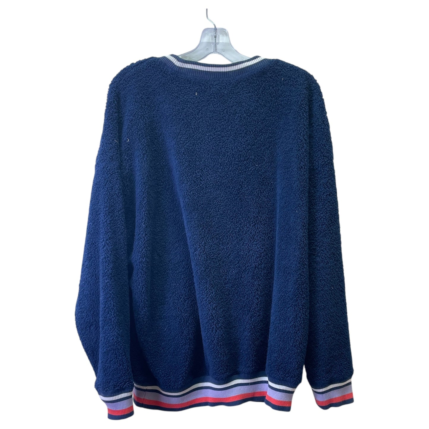 Athletic Sweatshirt Crewneck By Aerie In Navy, Size:L