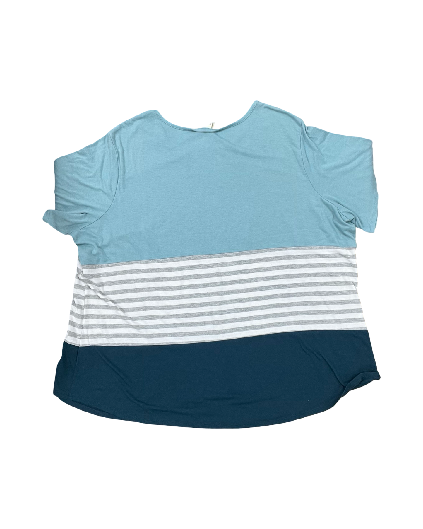 Top Ss By Terra & Sky In Blue, Size:3X