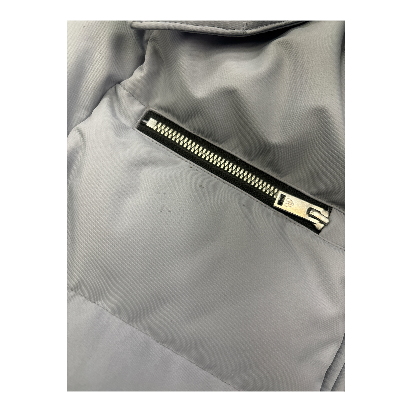 Coat Puffer & Quilted By Cma In Grey, Size: M