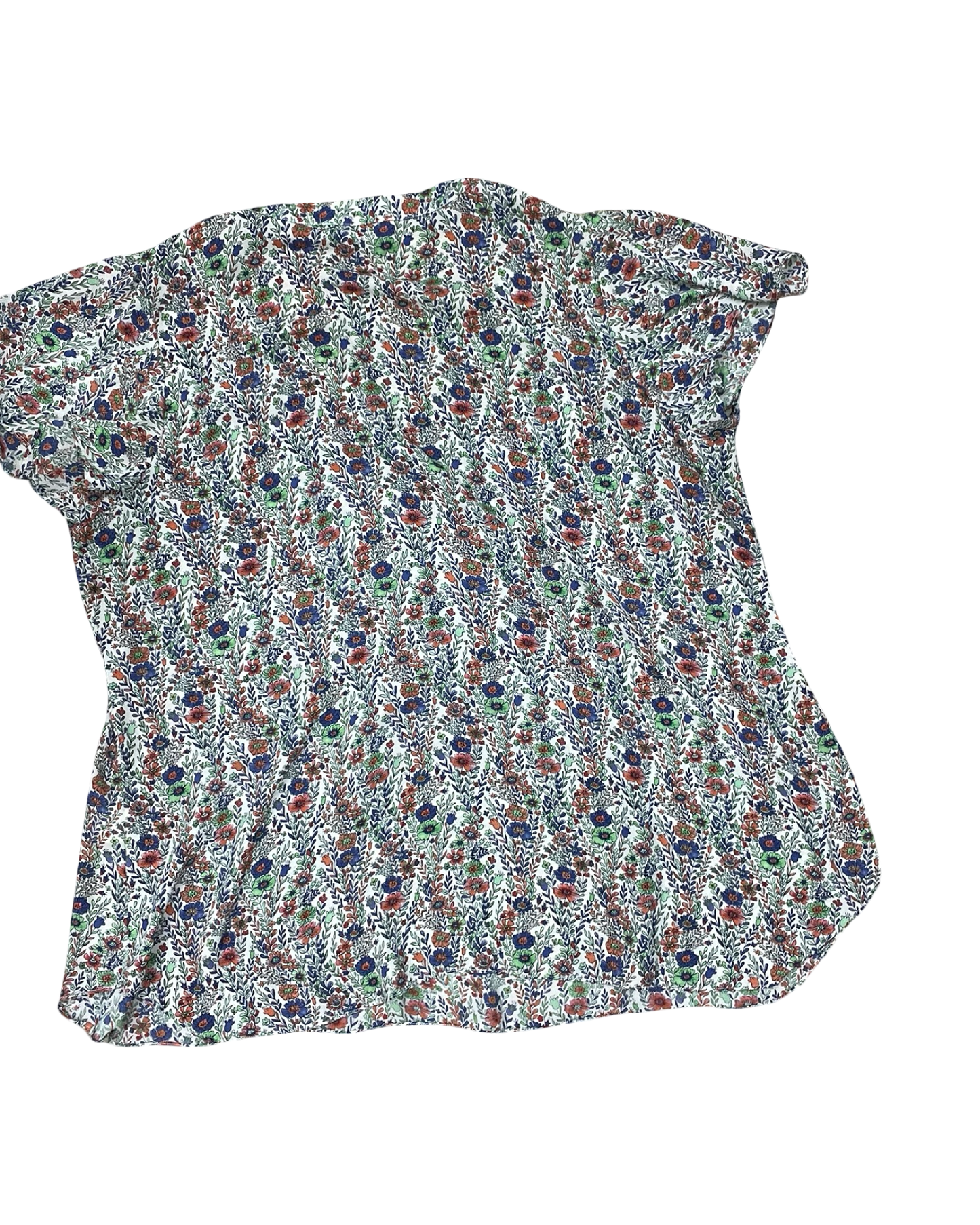 Top Ss By Rose And Olive In Floral Print, Size:1X