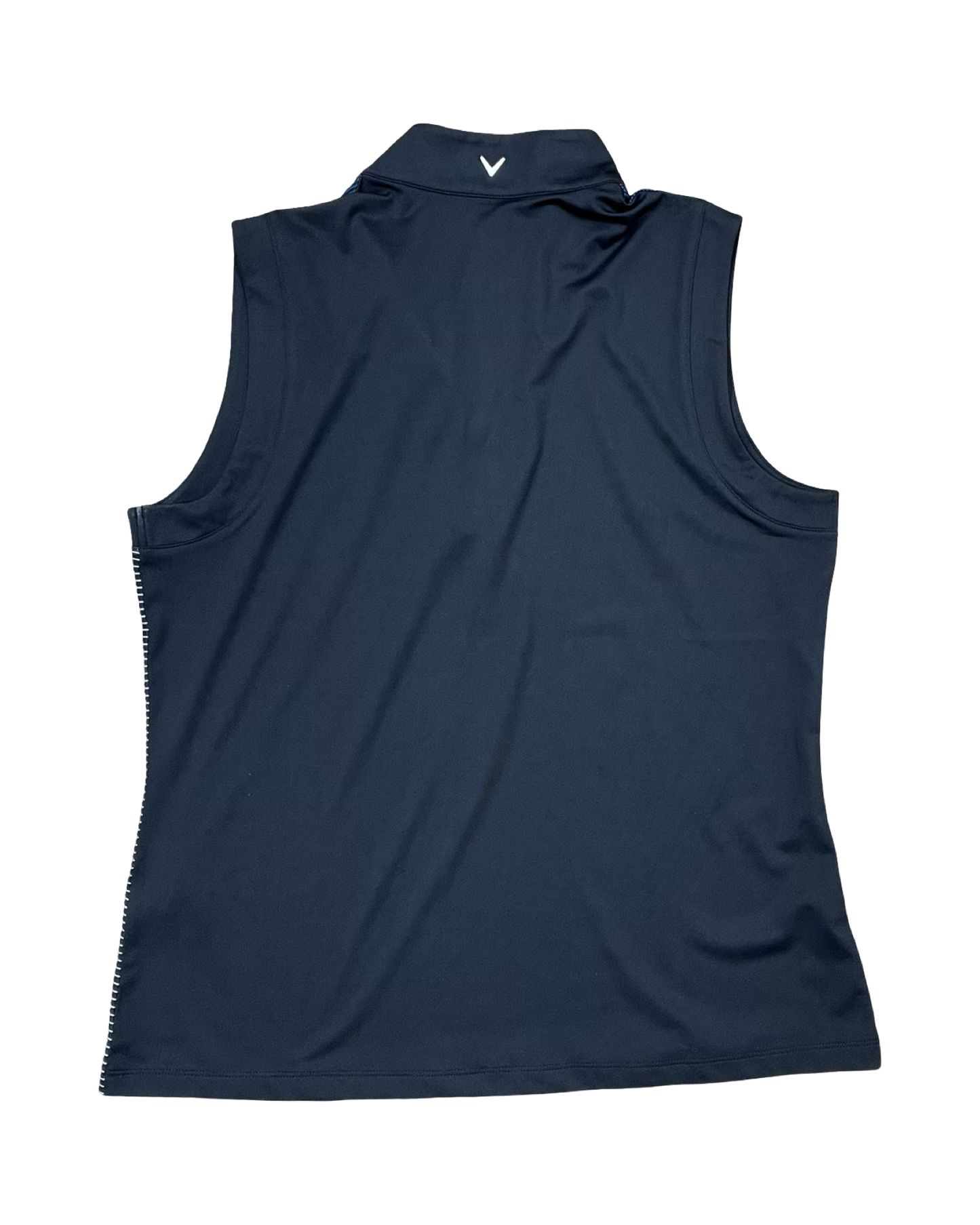 Top Sleeveless By Callaway In Black & White, Size:L