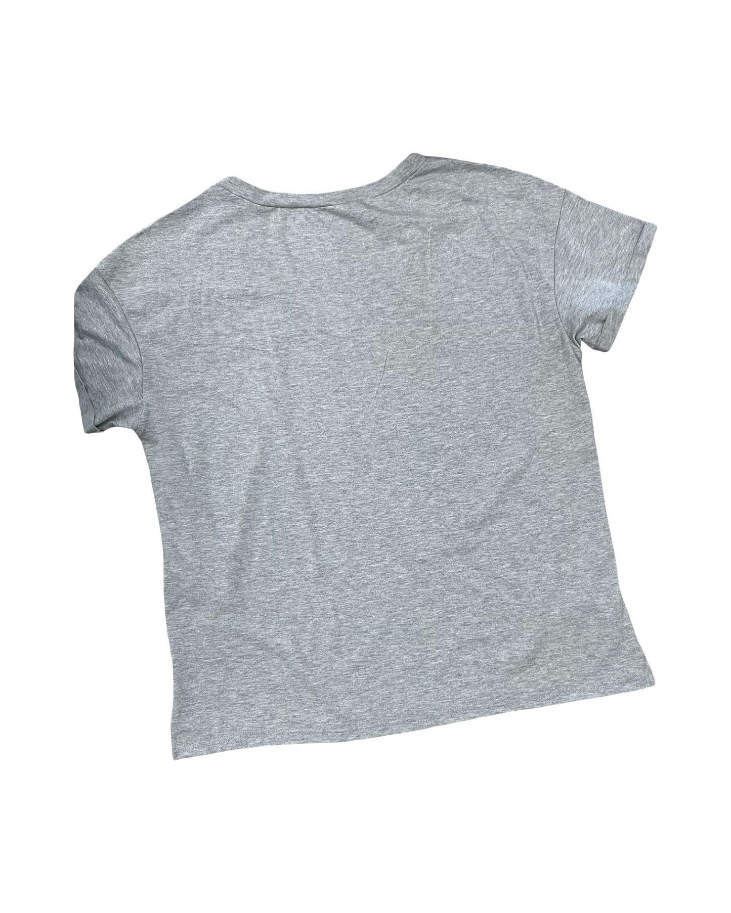 Top Ss Basic By Clothes Mentor In Grey, Size:M