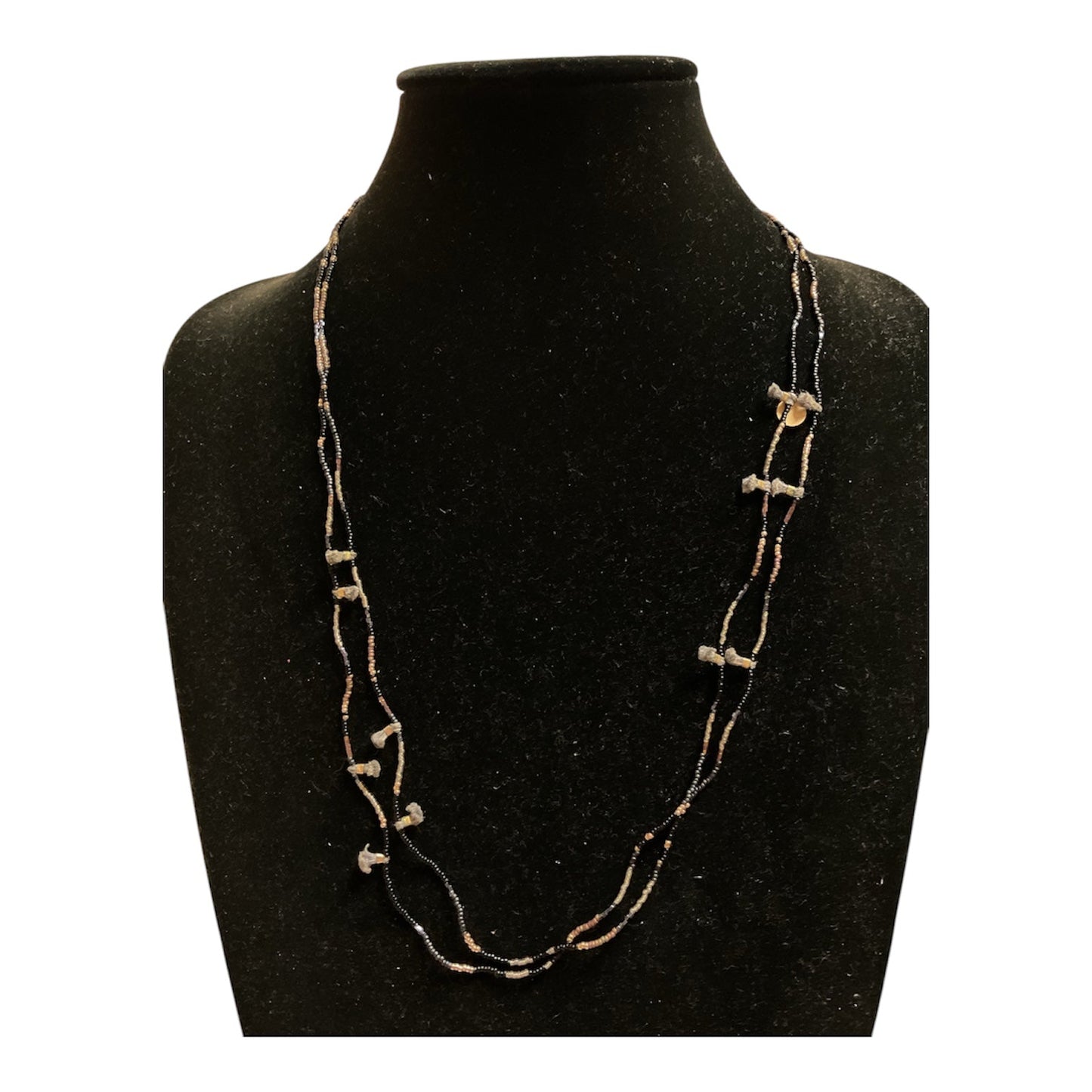 Necklace Other By Cmc In Black & Silver