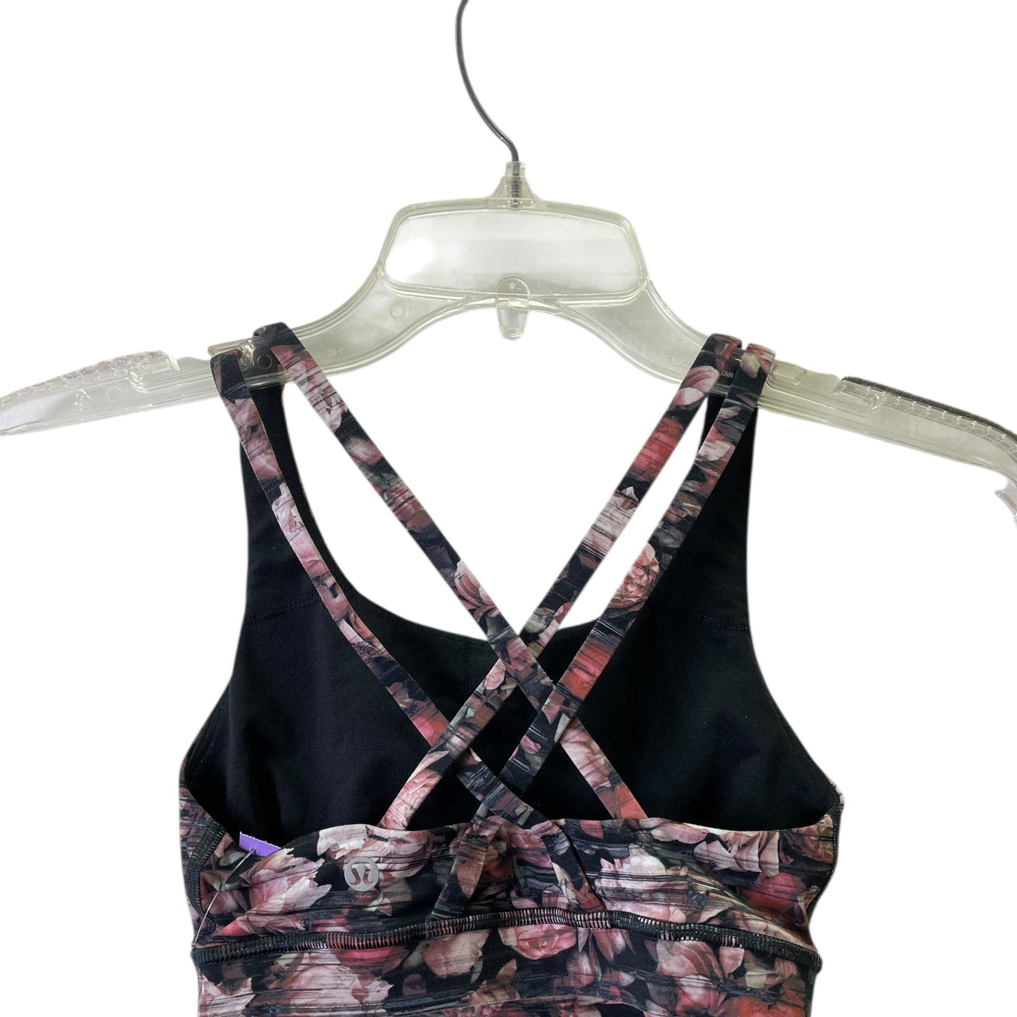 ATHLETIC BRA by LULULEMON In BLACK & PINK, Size: XS