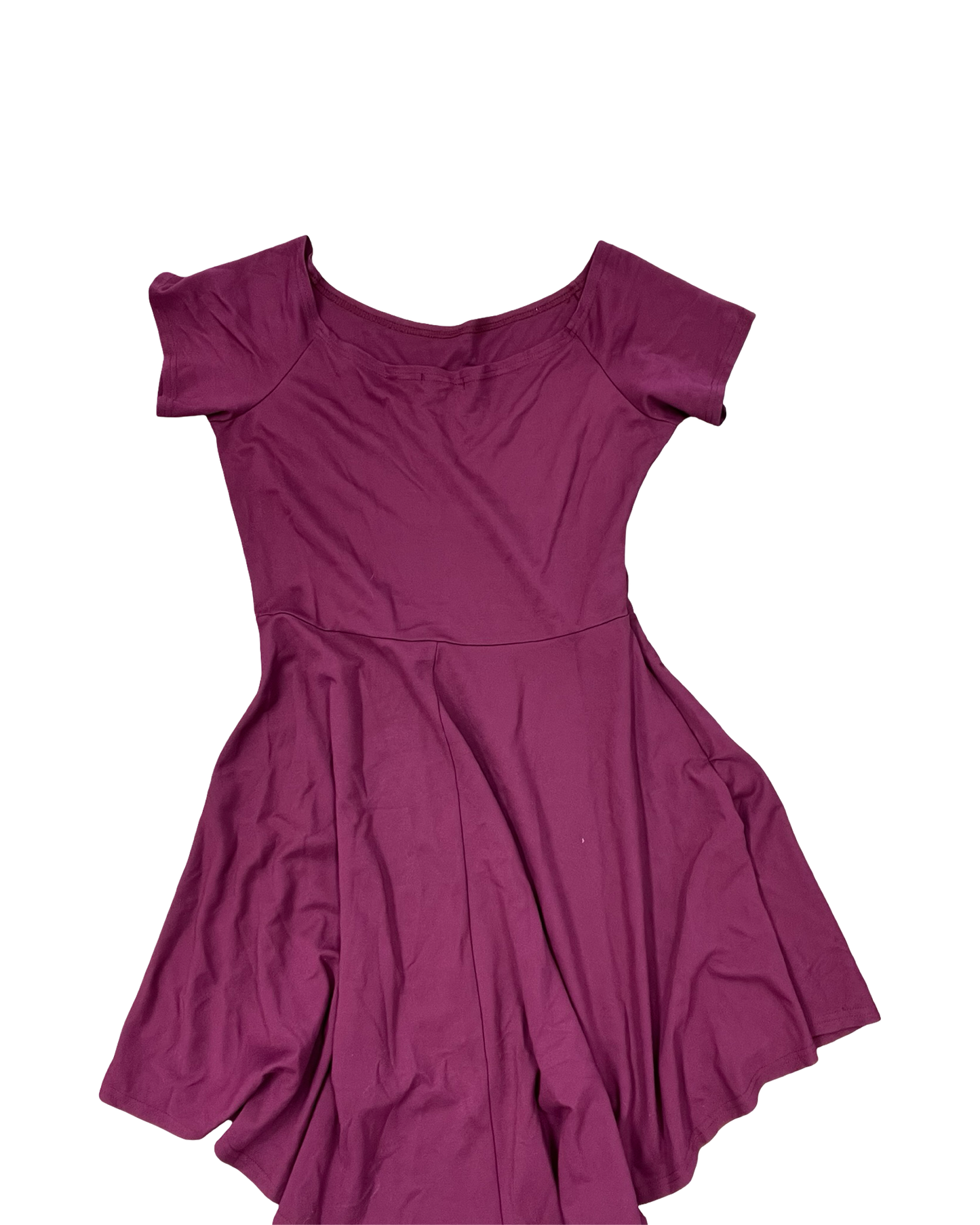 Dress Casual Midi By Clothes Mentor In Maroon, Size:Xl