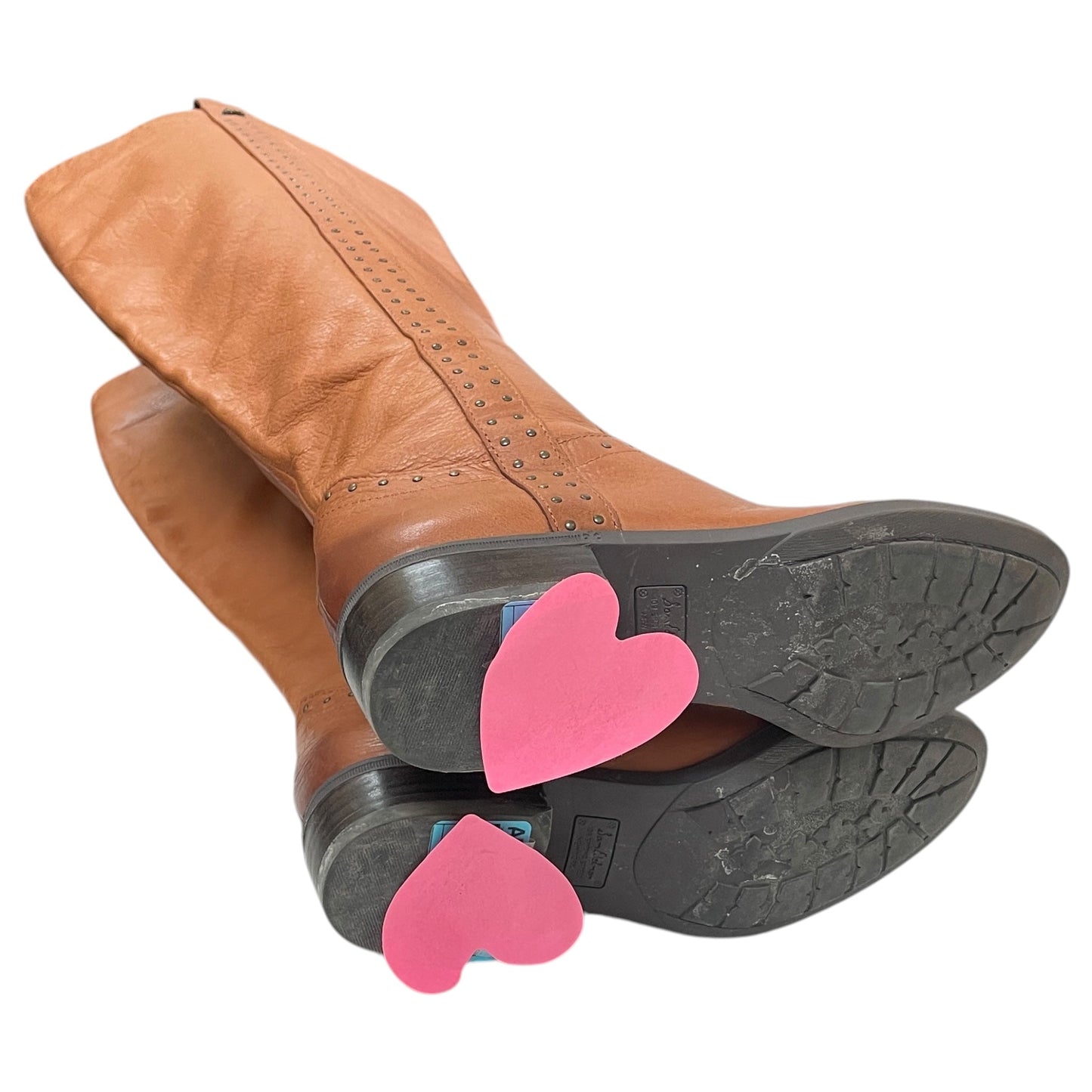 Boots Mid-Calf Flats By Sam Edelman In Brown, Size:6