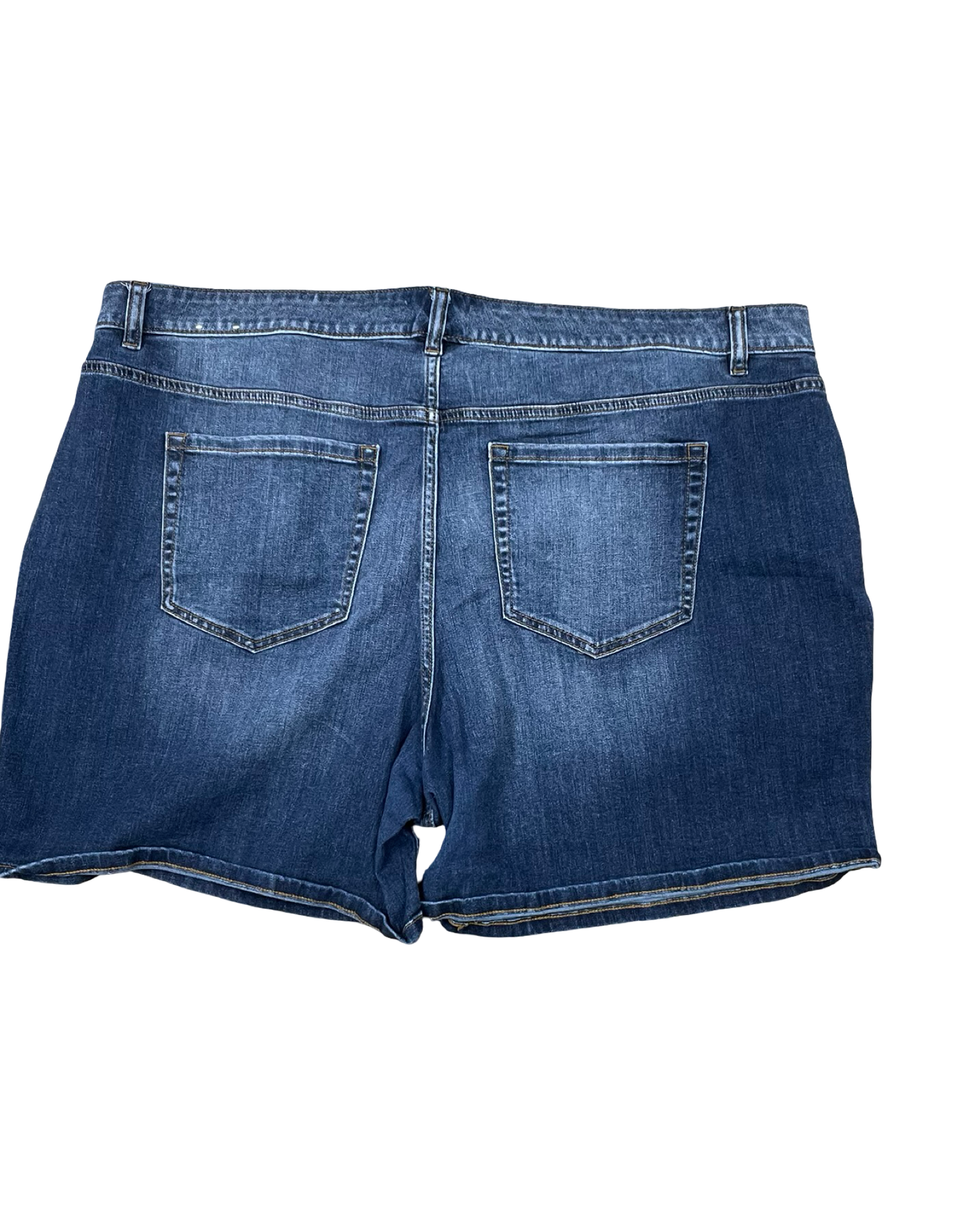 Shorts By Lane Bryant In Blue Denim, Size:24