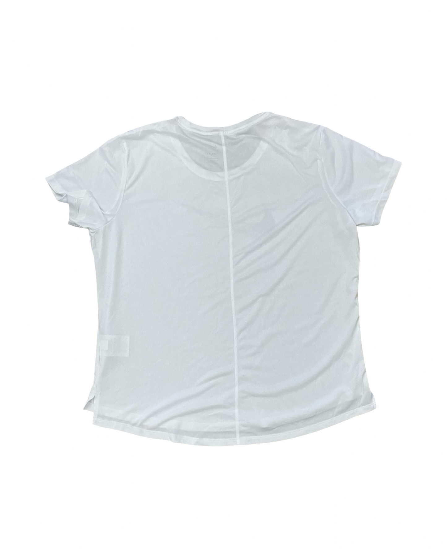 Athletic Top Ss By Nike In White, Size:L