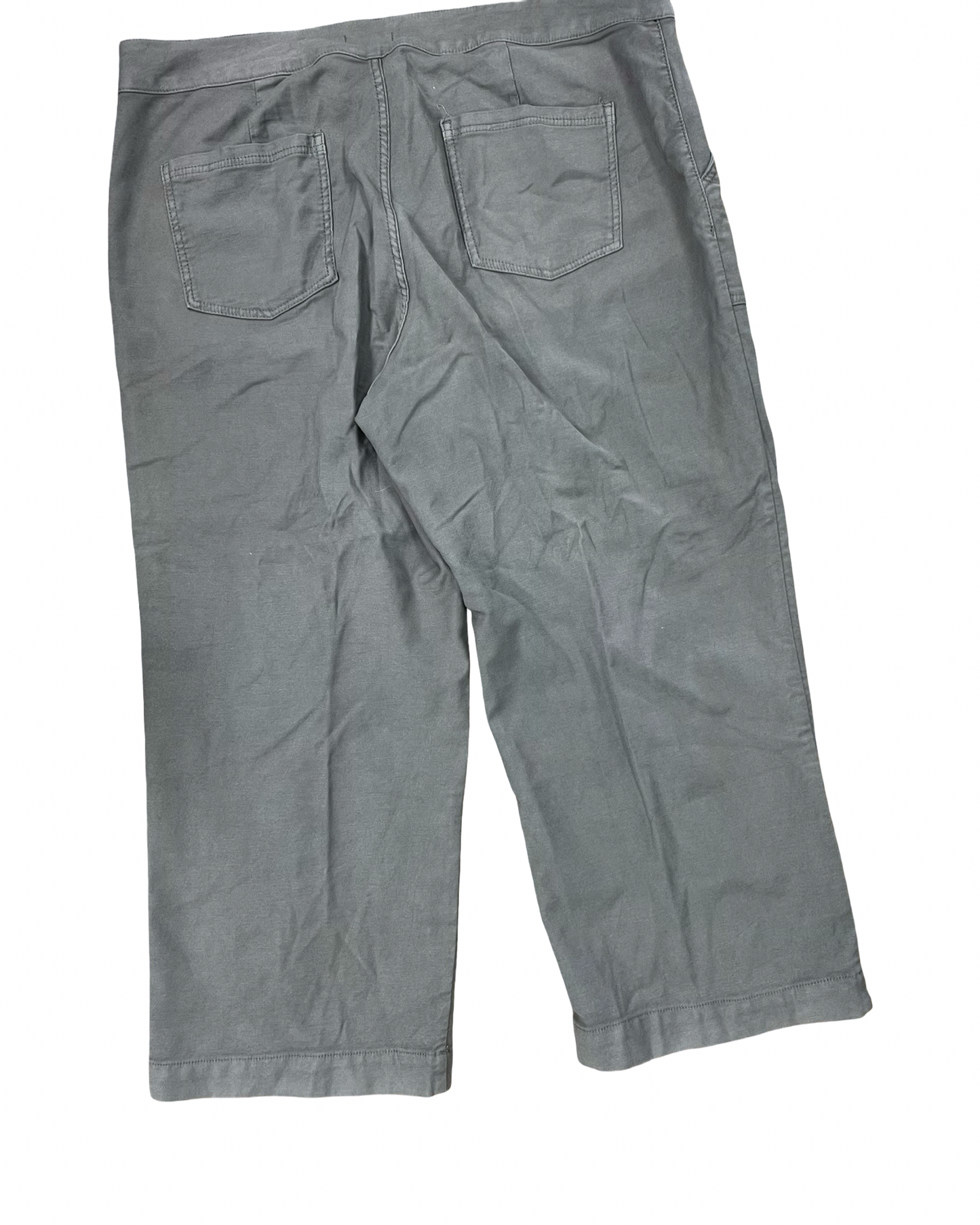 Jeans Wide Leg By Maurices In Grey Denim, Size:22