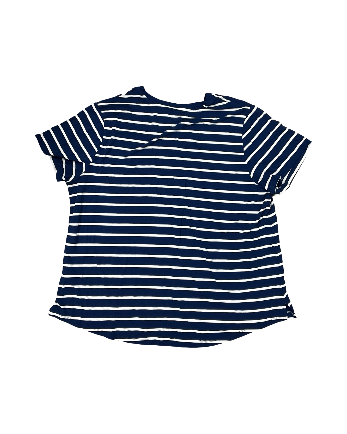 Top Ss By Gap In Blue & White, Size:1X