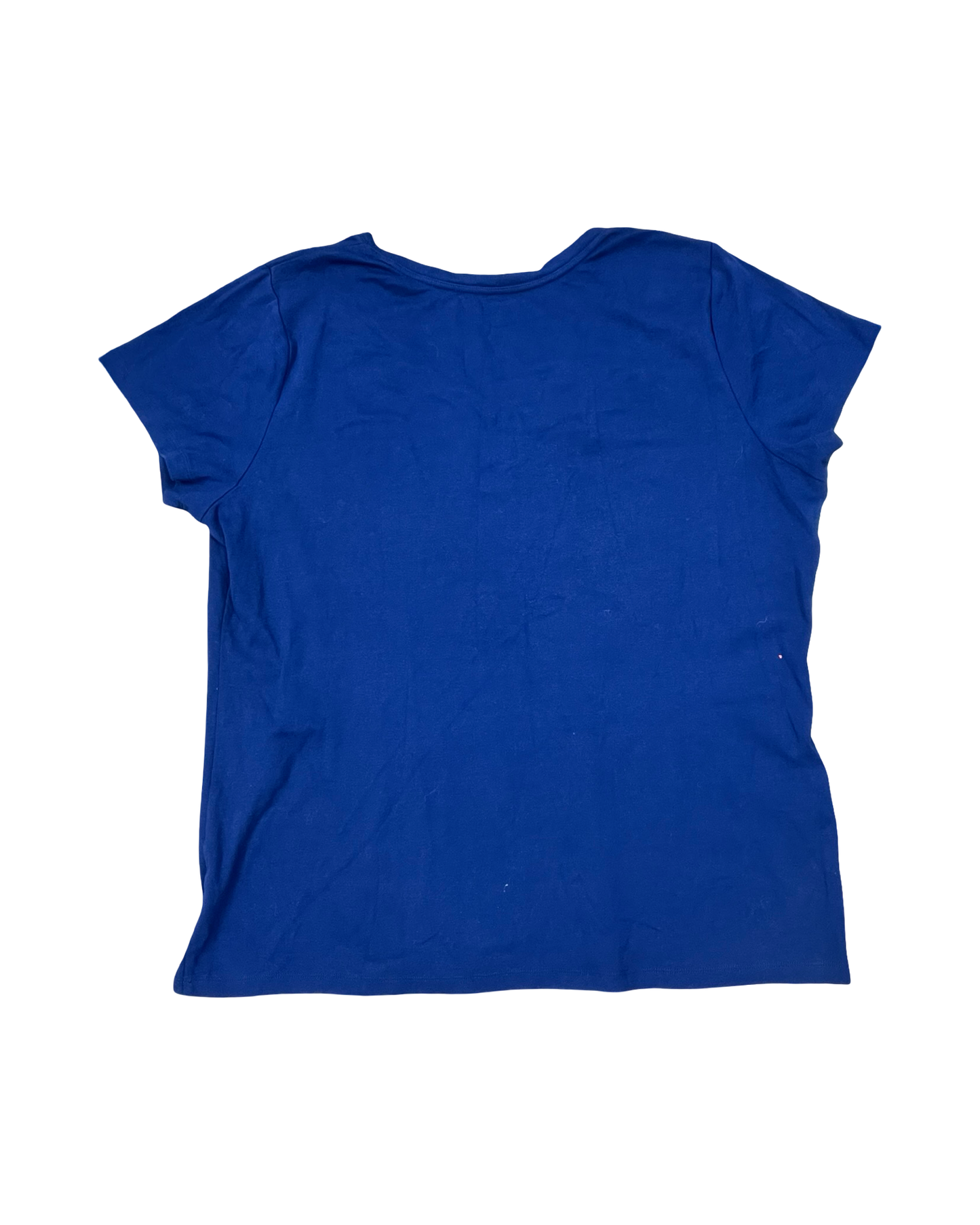 Top Ss Basic By St Johns Bay In Blue, Size:2X