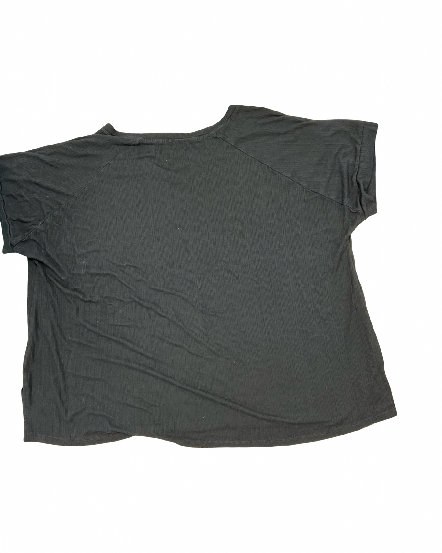 Top Ss By Terra & Sky In Black, Size:2X