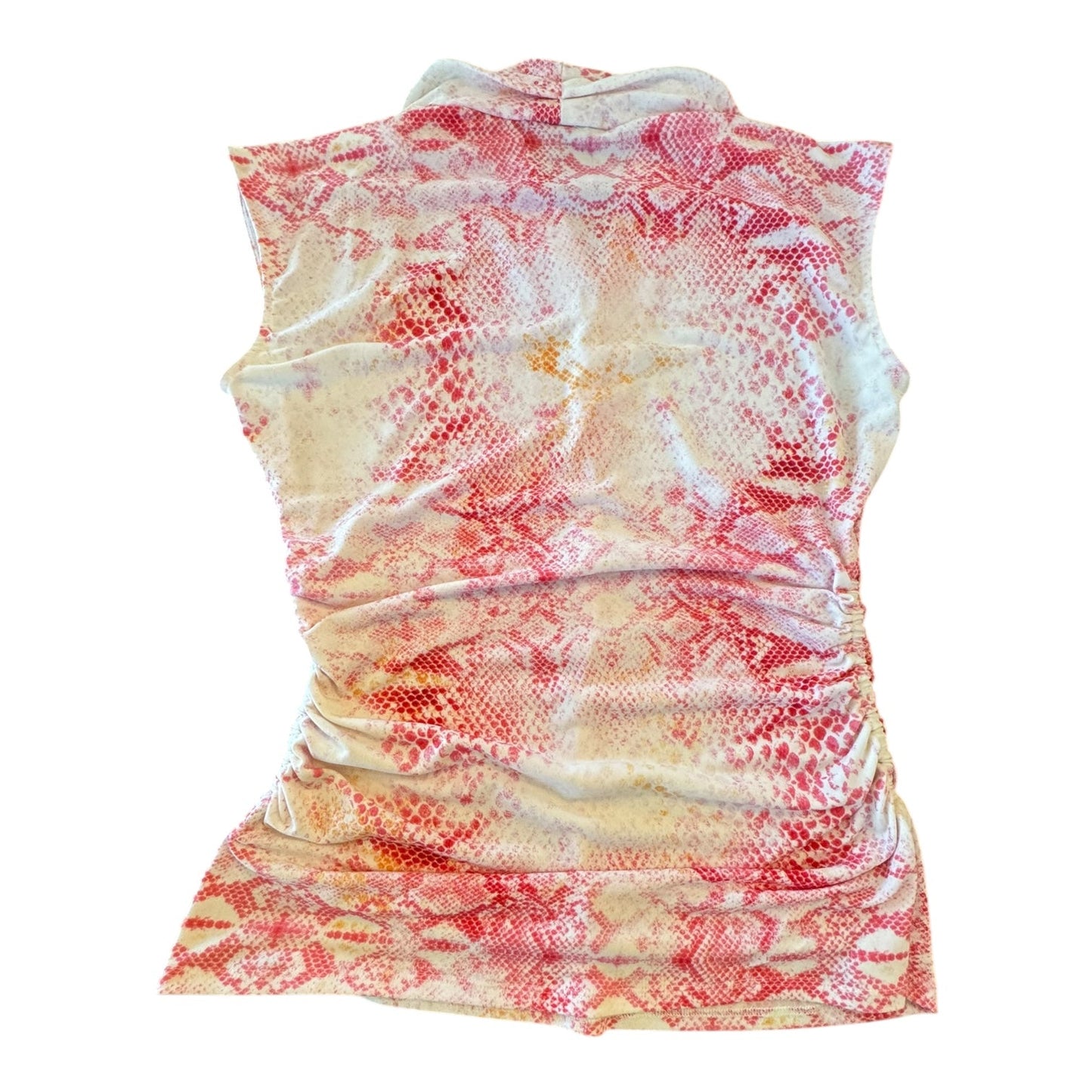 Top Sleeveless By Vince Camuto In Pink & White, Size:M