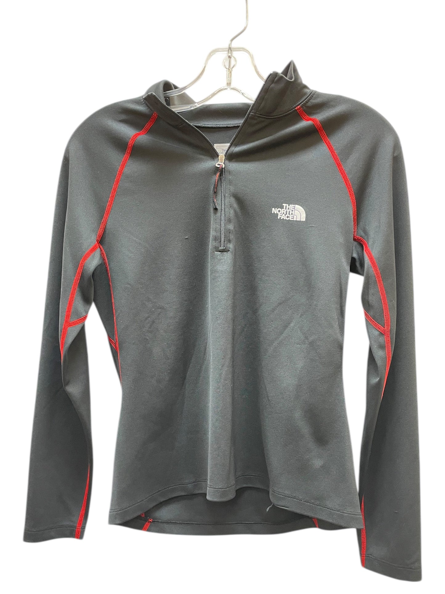 Athletic Jacket By The North Face In Black & Red, Size:Sp